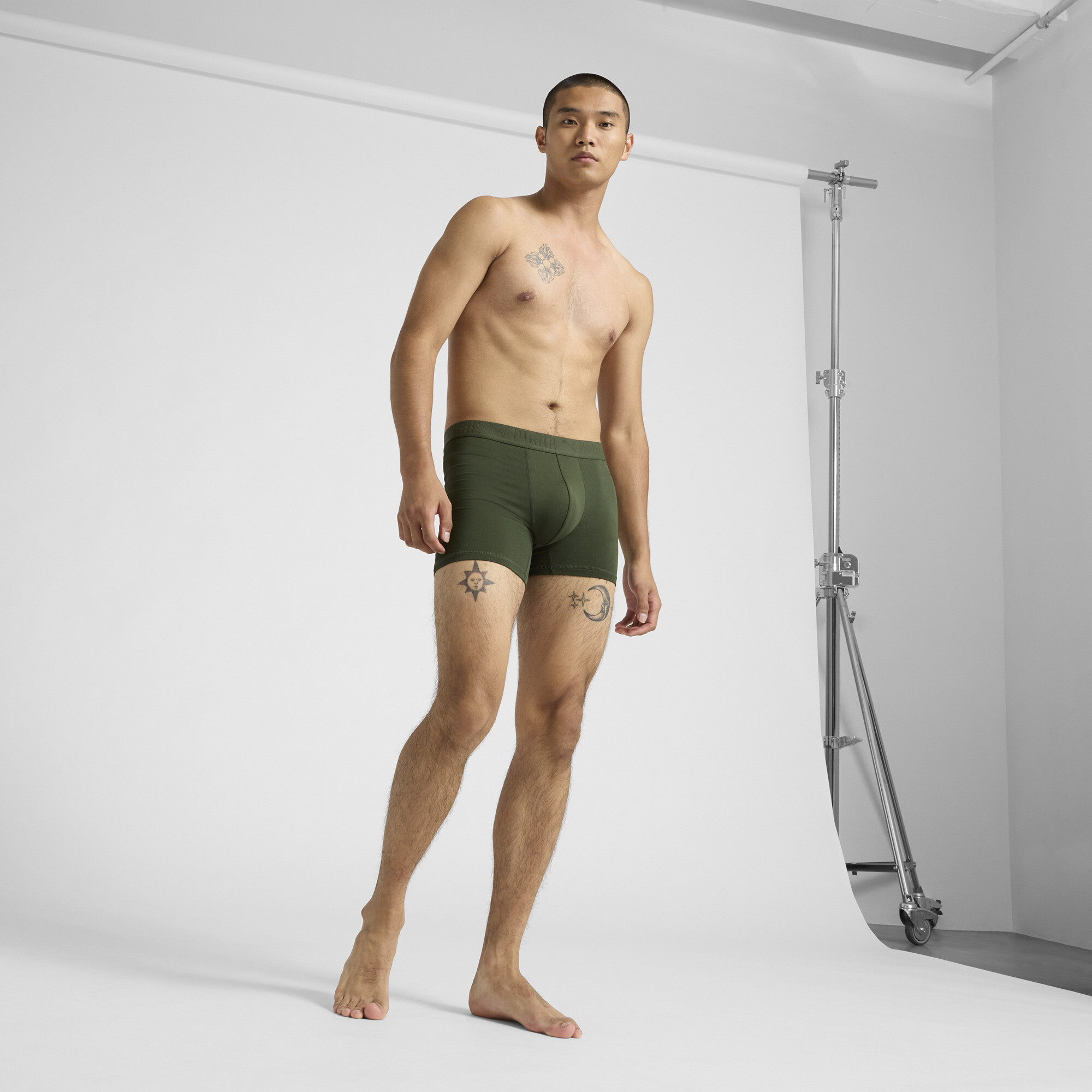 PUMA Ultra Soft Men's Ultra Soft Boxer Briefs (3 Pack) - Picture 12 of 12