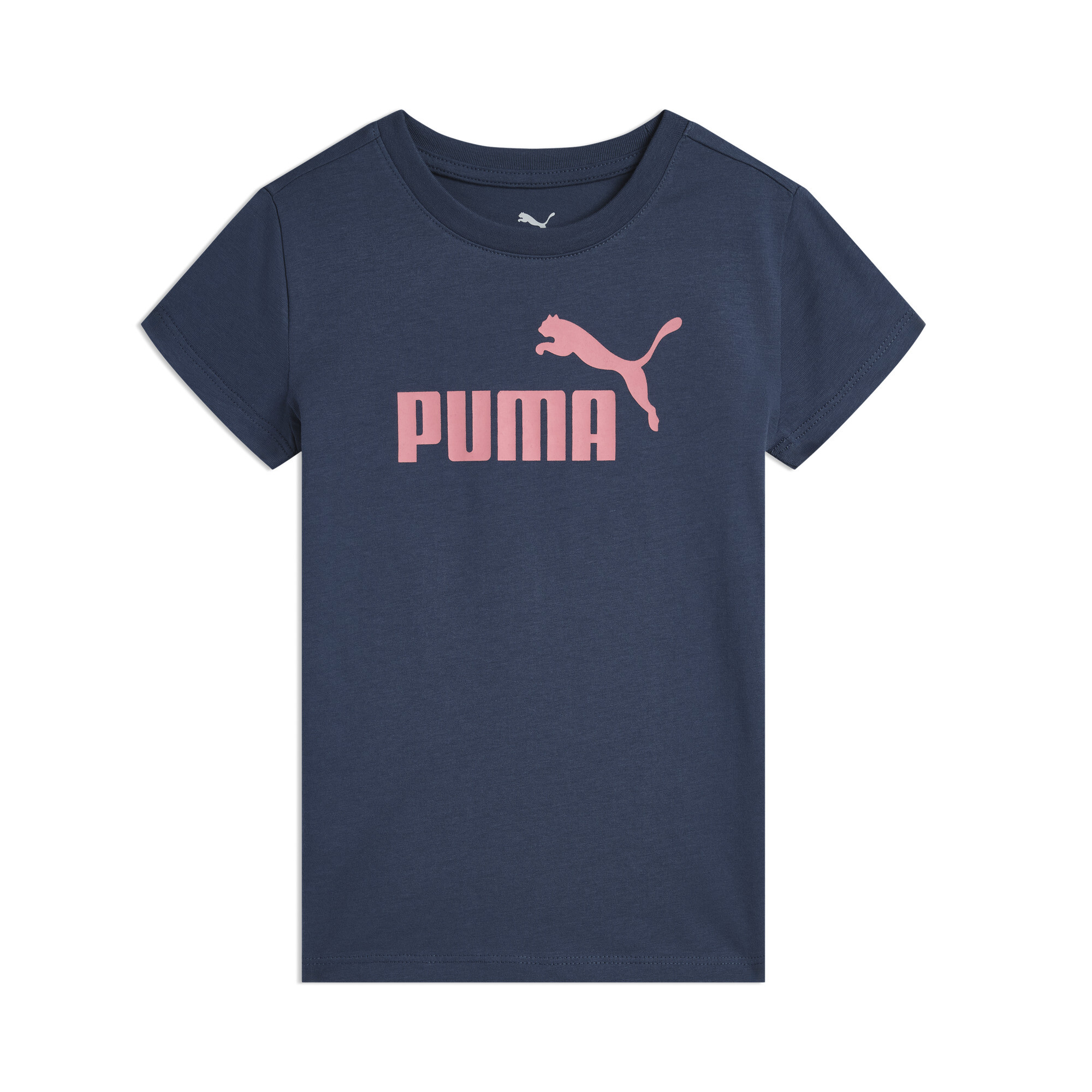 PUMA Core No. 1 Logo Little Kids' T-Shirt in Blue, Size 5