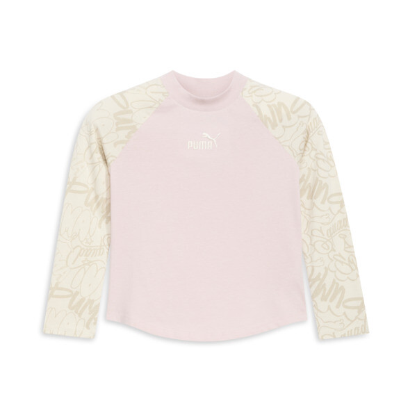 Puma Vibe Check Pack Little Kids' Long Sleeve Jersey In Mauve Mist