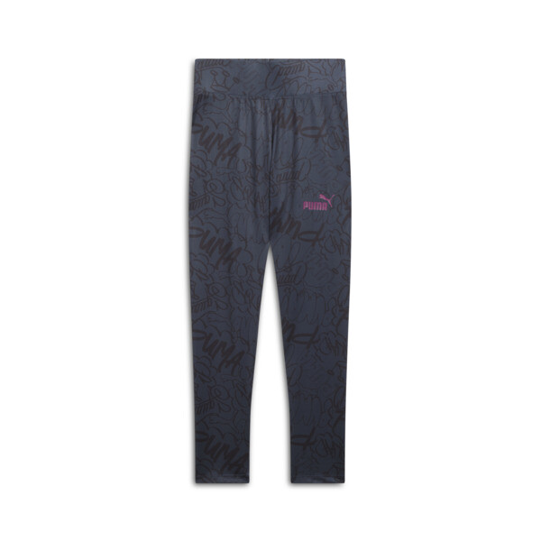 Puma Vibe Check Big Kids' Leggings In Black