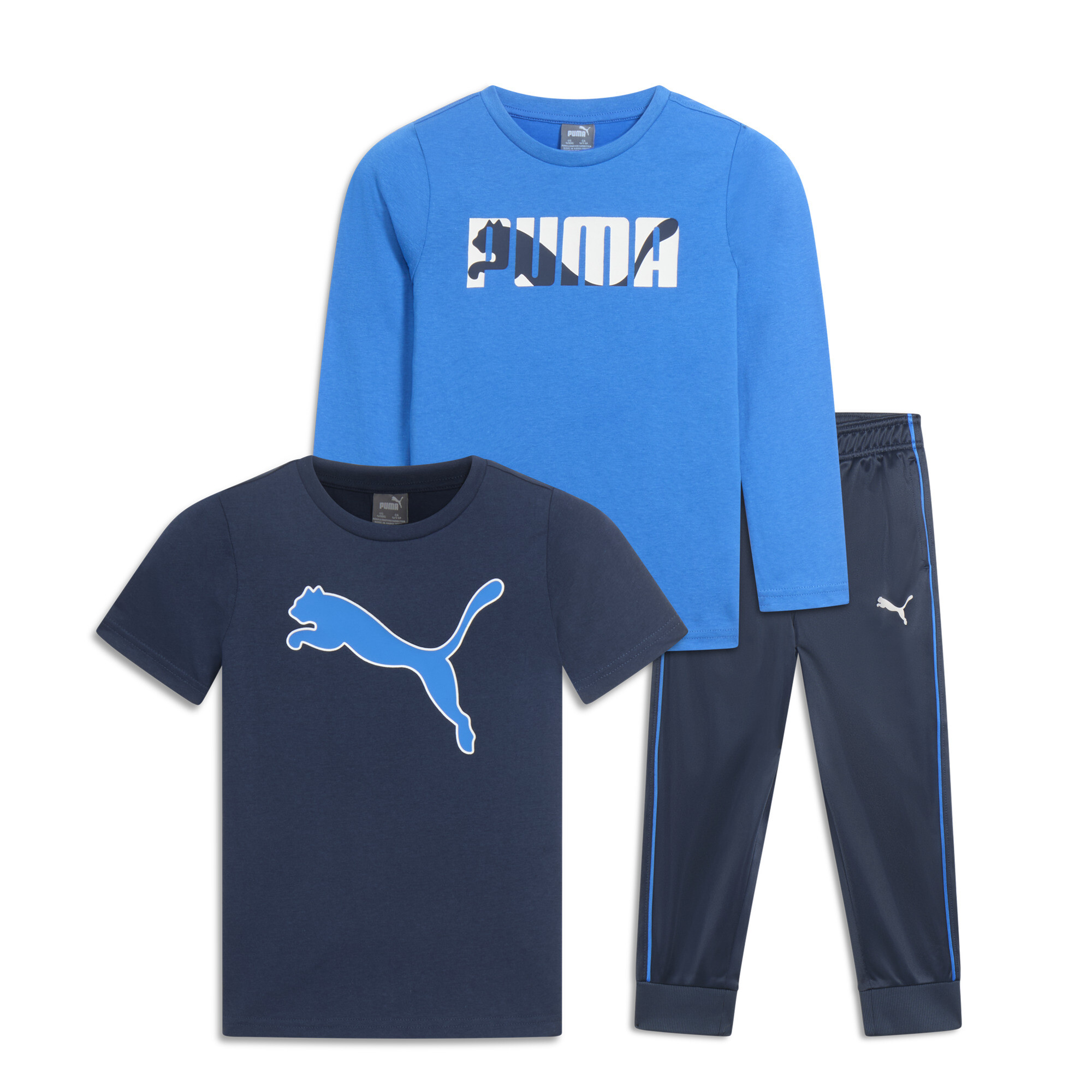 Ensemble 3 pices manches longuesmanches courtes I Enfant Bleu 5 942405_01 40$