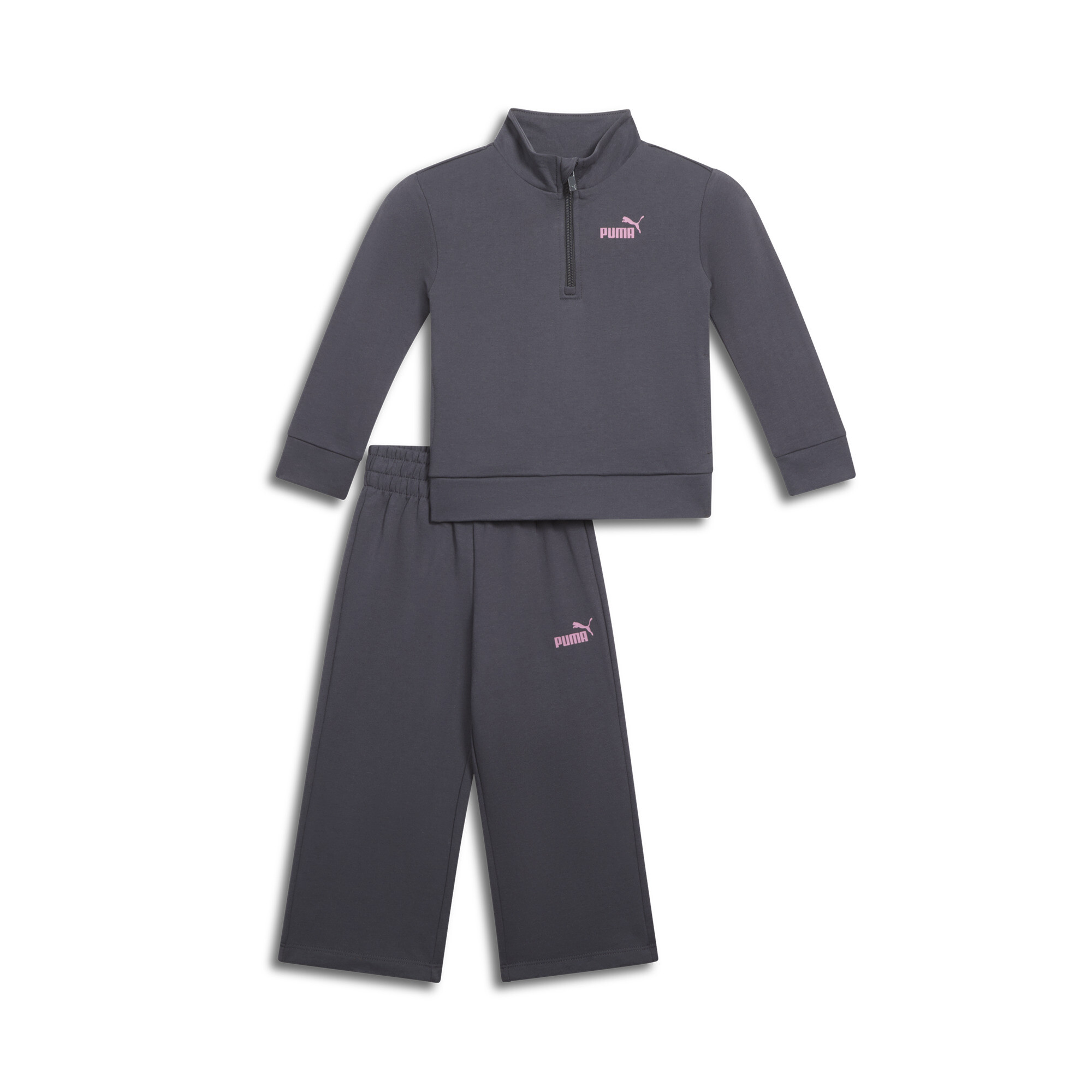 PUMA 2-Piece Fleece Toddlers Jacket Pants Set in Grey Size 4T 25$