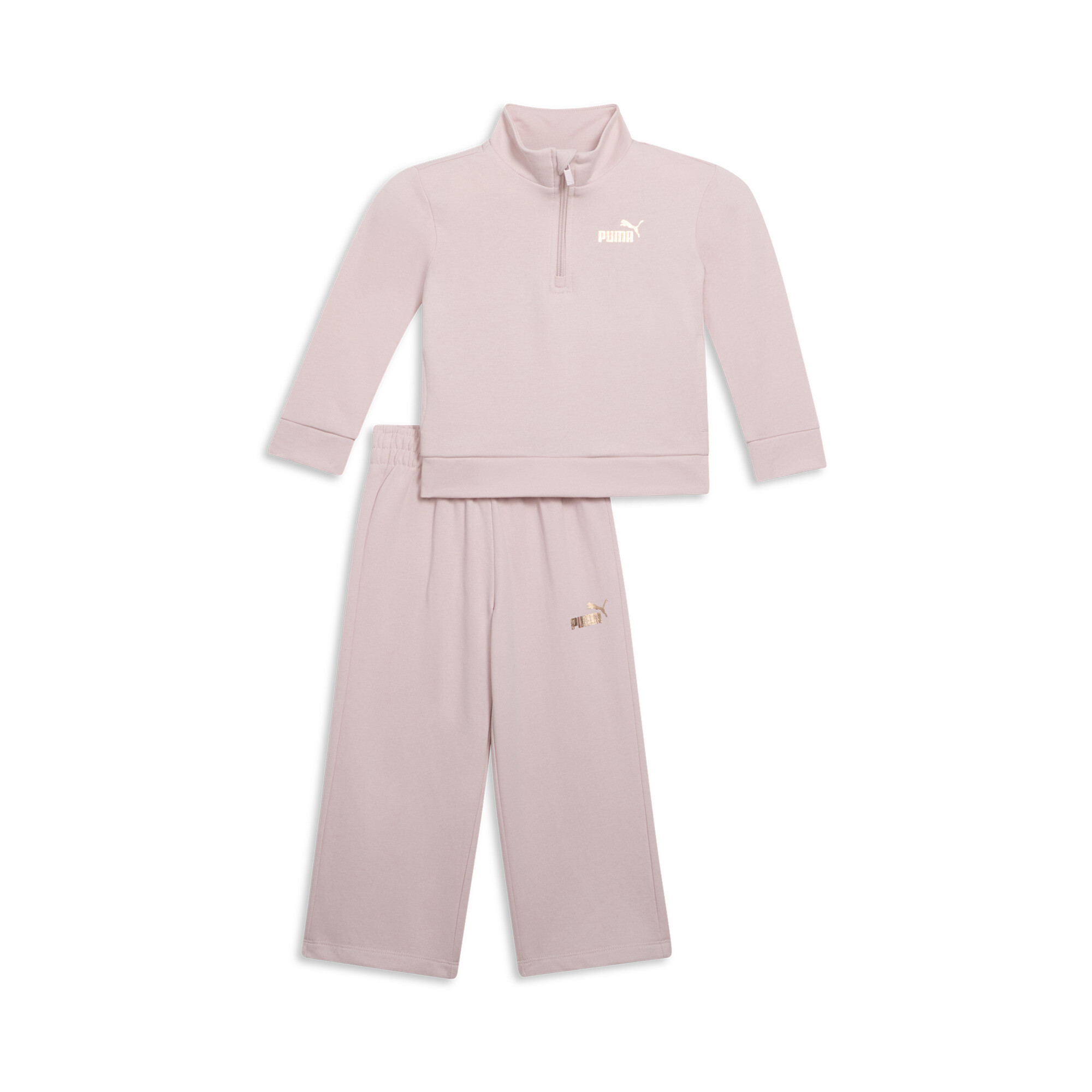 PUMA 2-Piece Fleece Toddlers Jacket Pants Set in Pink Size 4T 25$