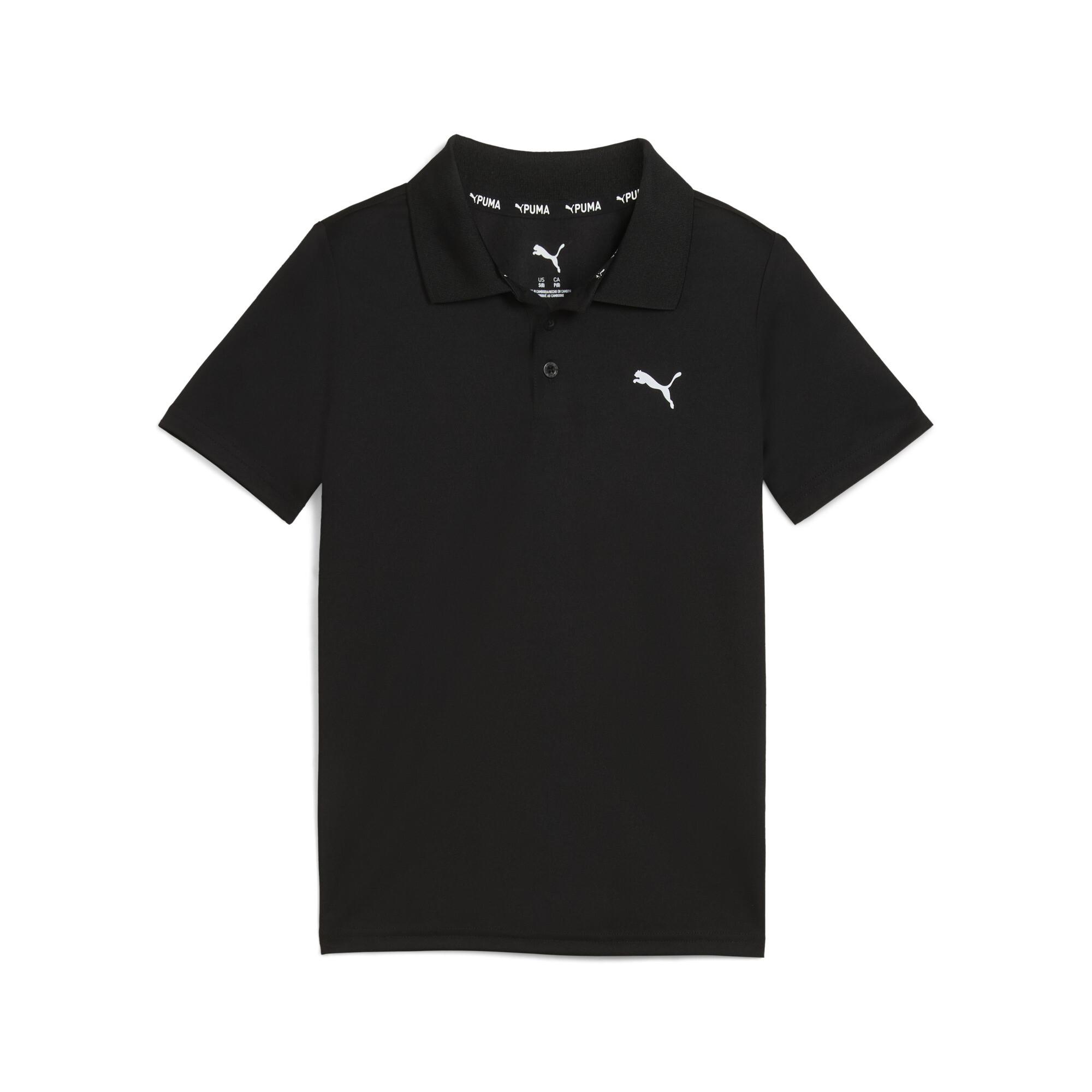 PUMA Active Essentials Pack Pique Performance Short Sleeve Polo Shirt (Youth)