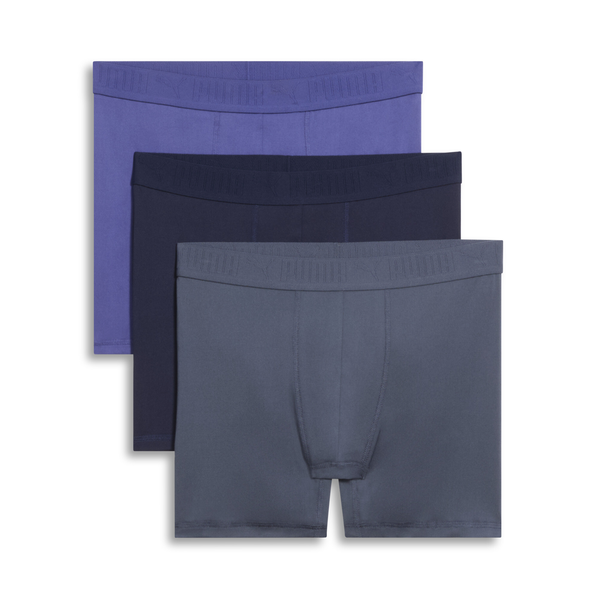 Puma 3 Pack Mens Ultra Soft Boxer Br In Assorted Colours