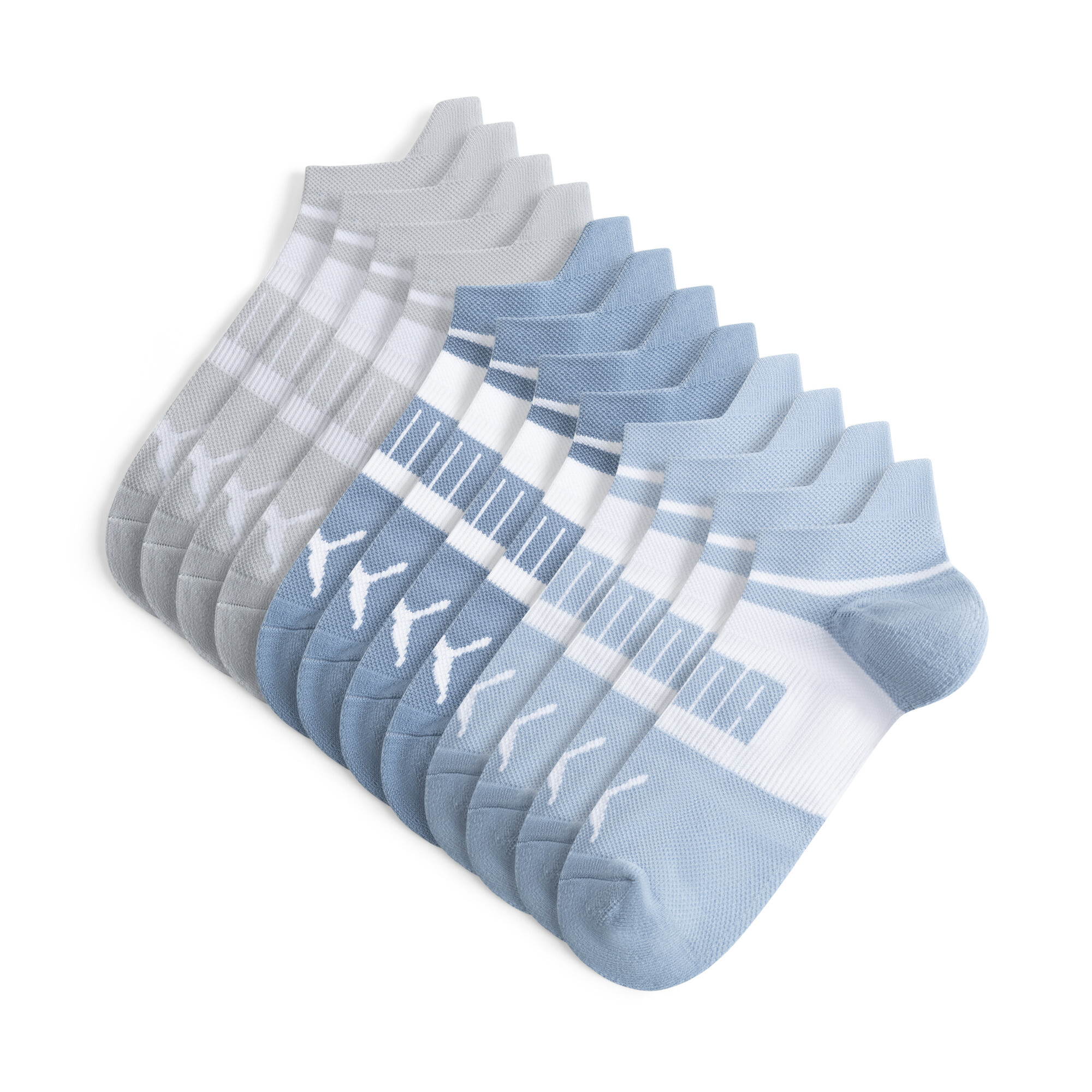 Puma Women's Terry Low-cut Socks (6 Pairs) In Multi