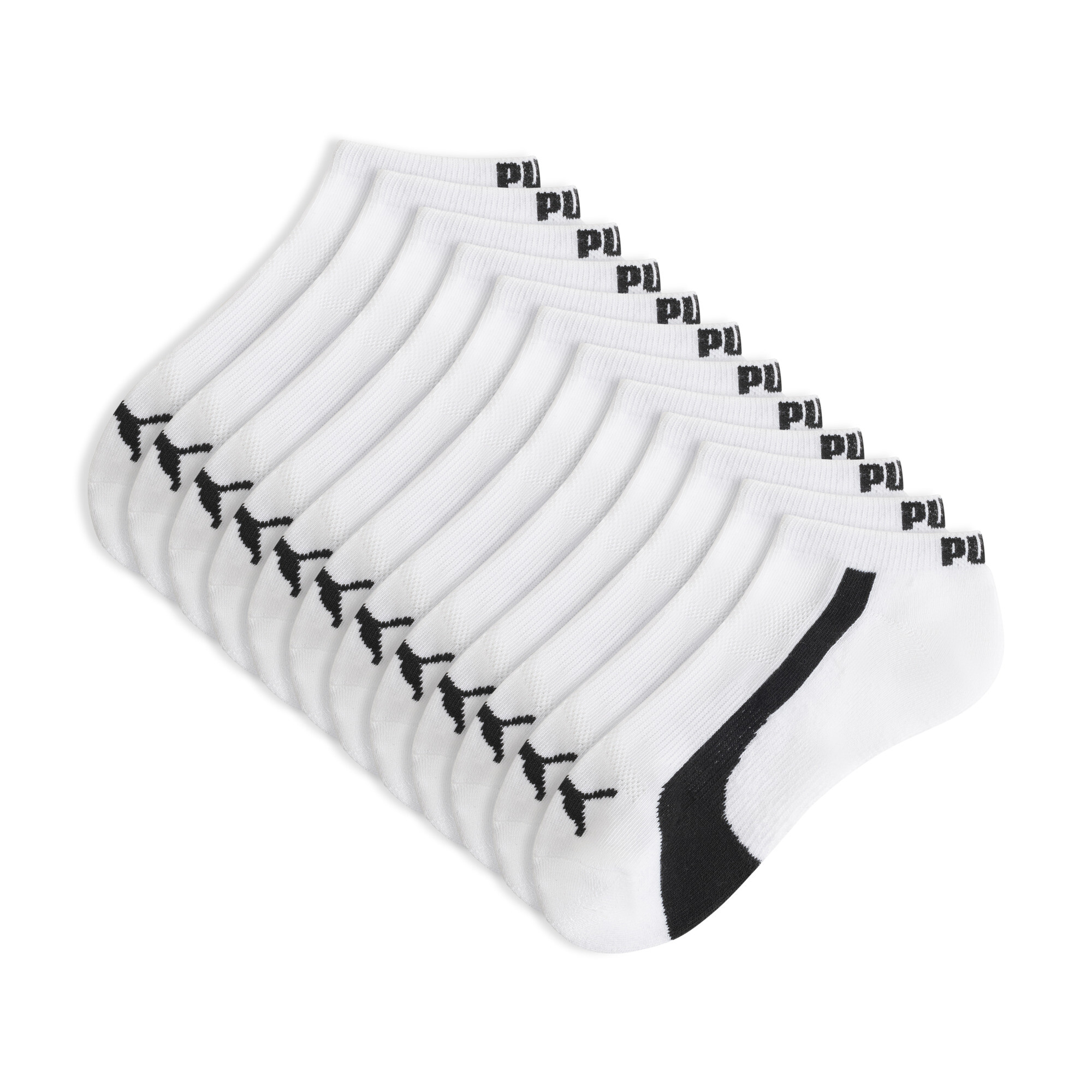 Puma Women's Half-terry Low Socks (6 Pairs) In Assorted Colours