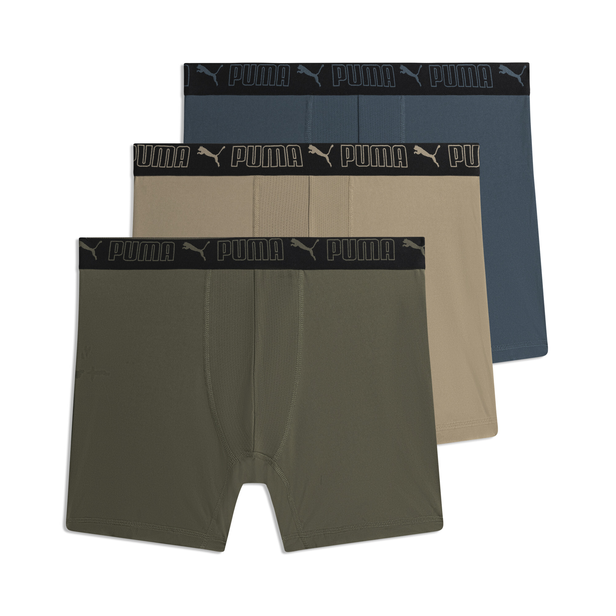 Puma 3 Pack Mens Training Fit Boxer In Multi