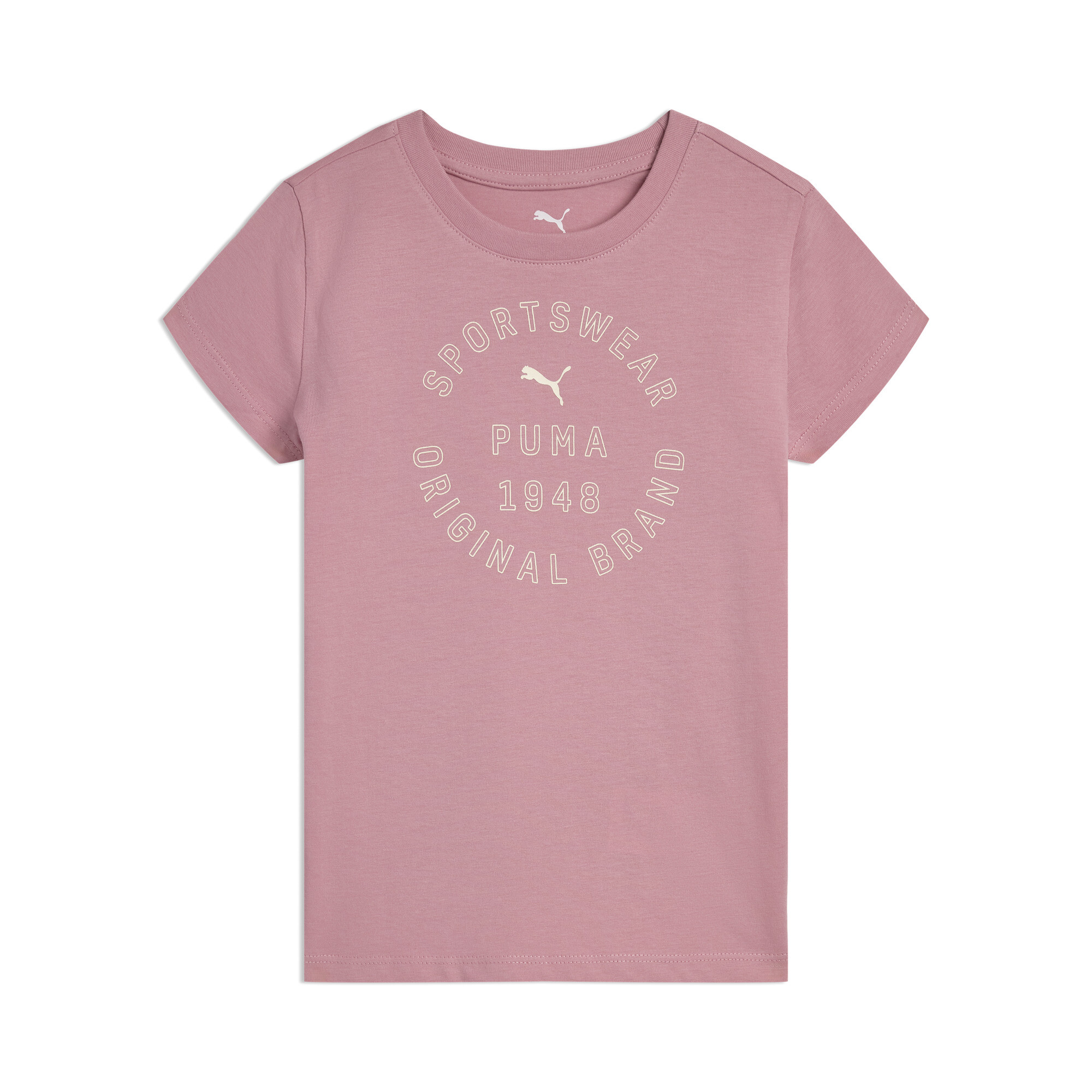 Puma Class Pack Little Kids' Cotton Jersey T-shirt In Pink