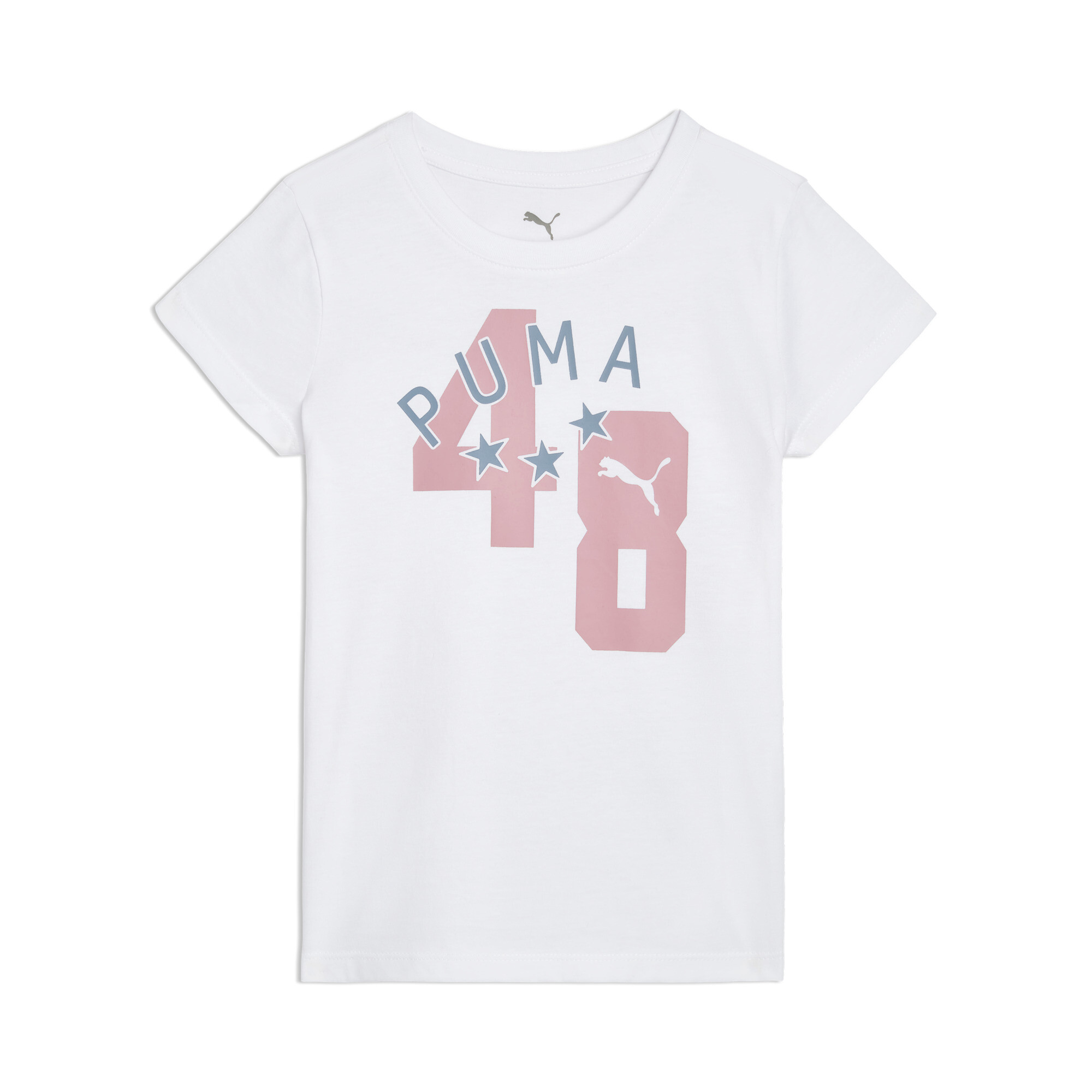 Puma Class Pack Little Kids' Cotton Jersey T-shirt In White
