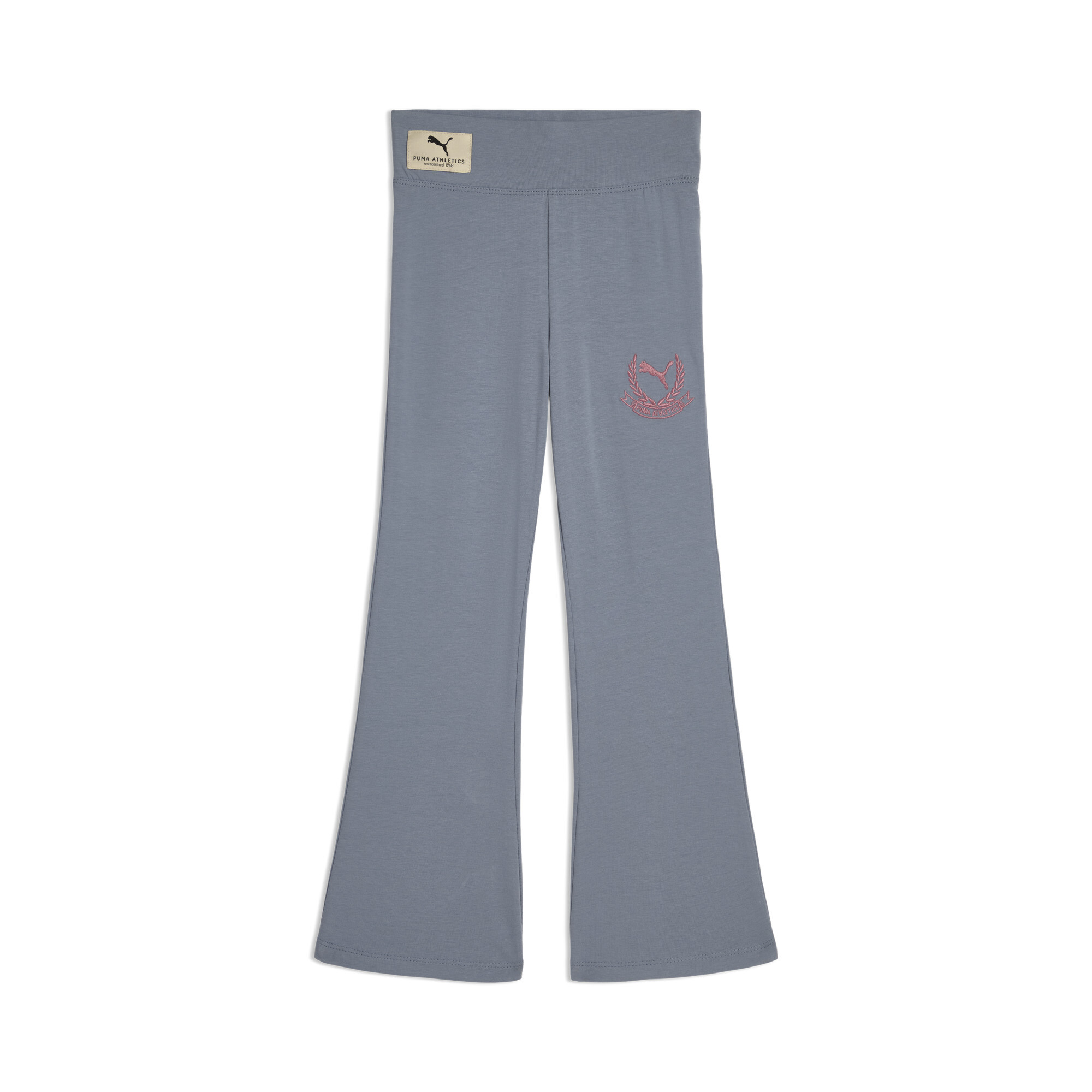 Puma Class Pack Little Kids' High Waist Flared Leggings In Blue