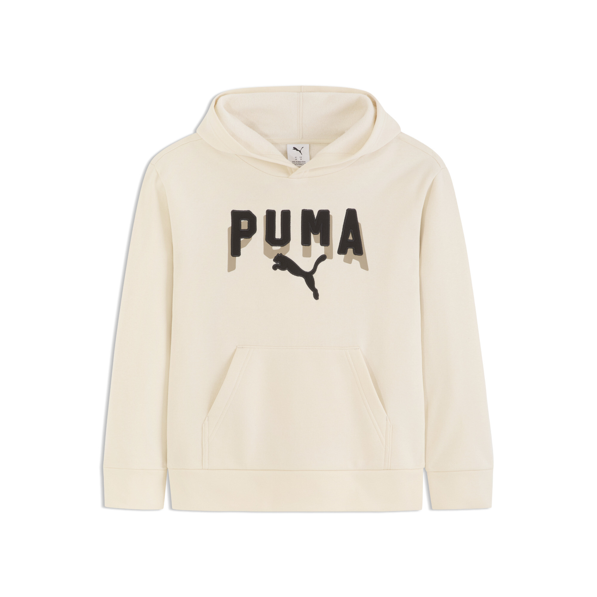 Puma Class Pack Little Kids' Fleece Hoodie In Sand
