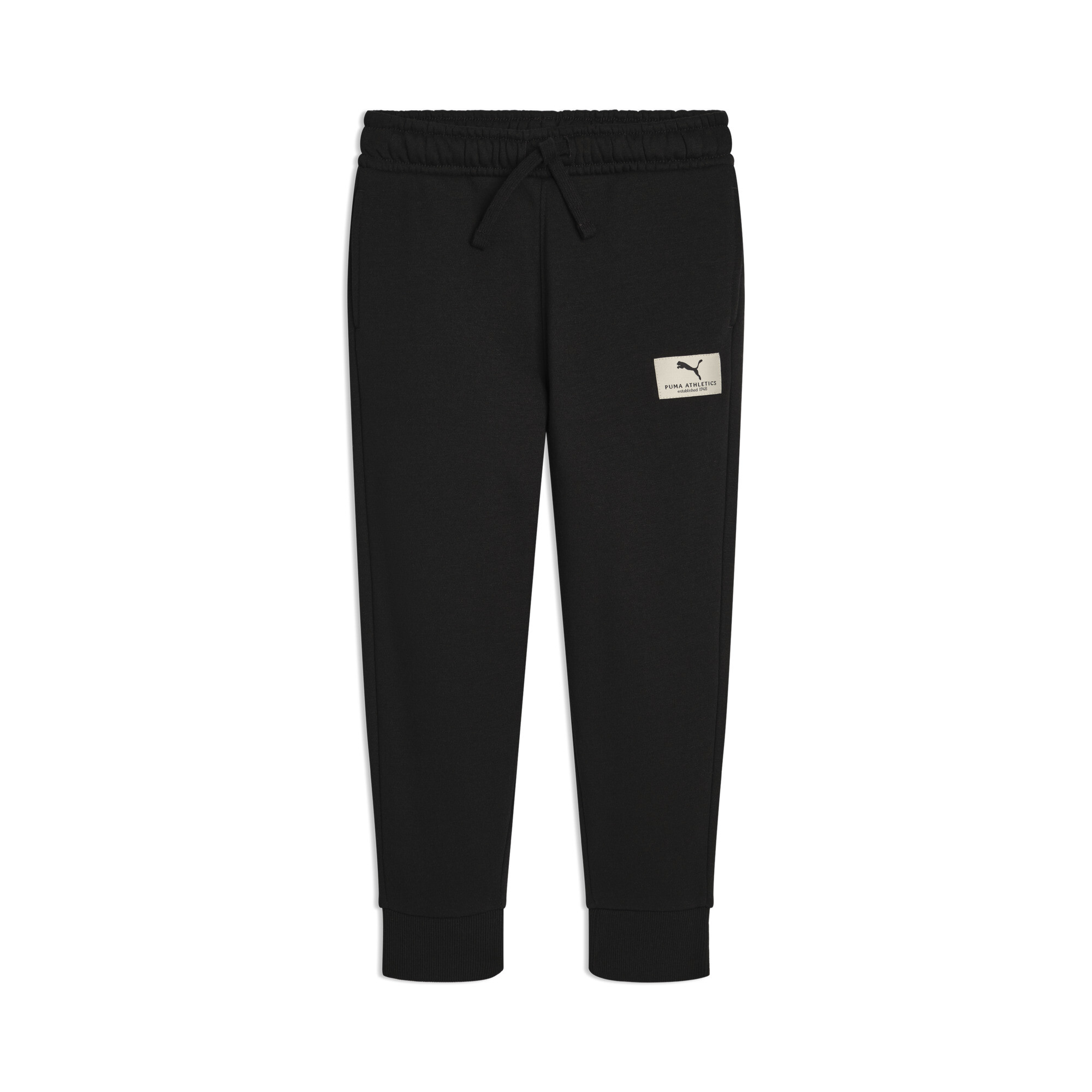 Puma Class Pack Little Kids' Low Rise Fleece Joggers Pant In Black