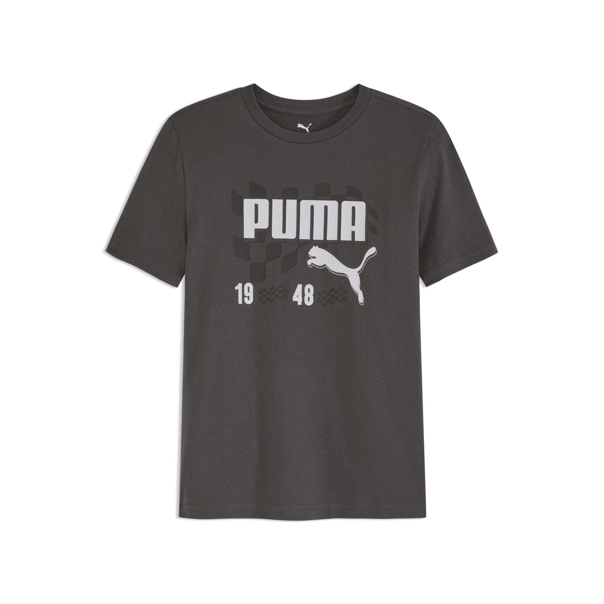 Puma Speed Squad Little Kids' Graphic T-shirt In Black