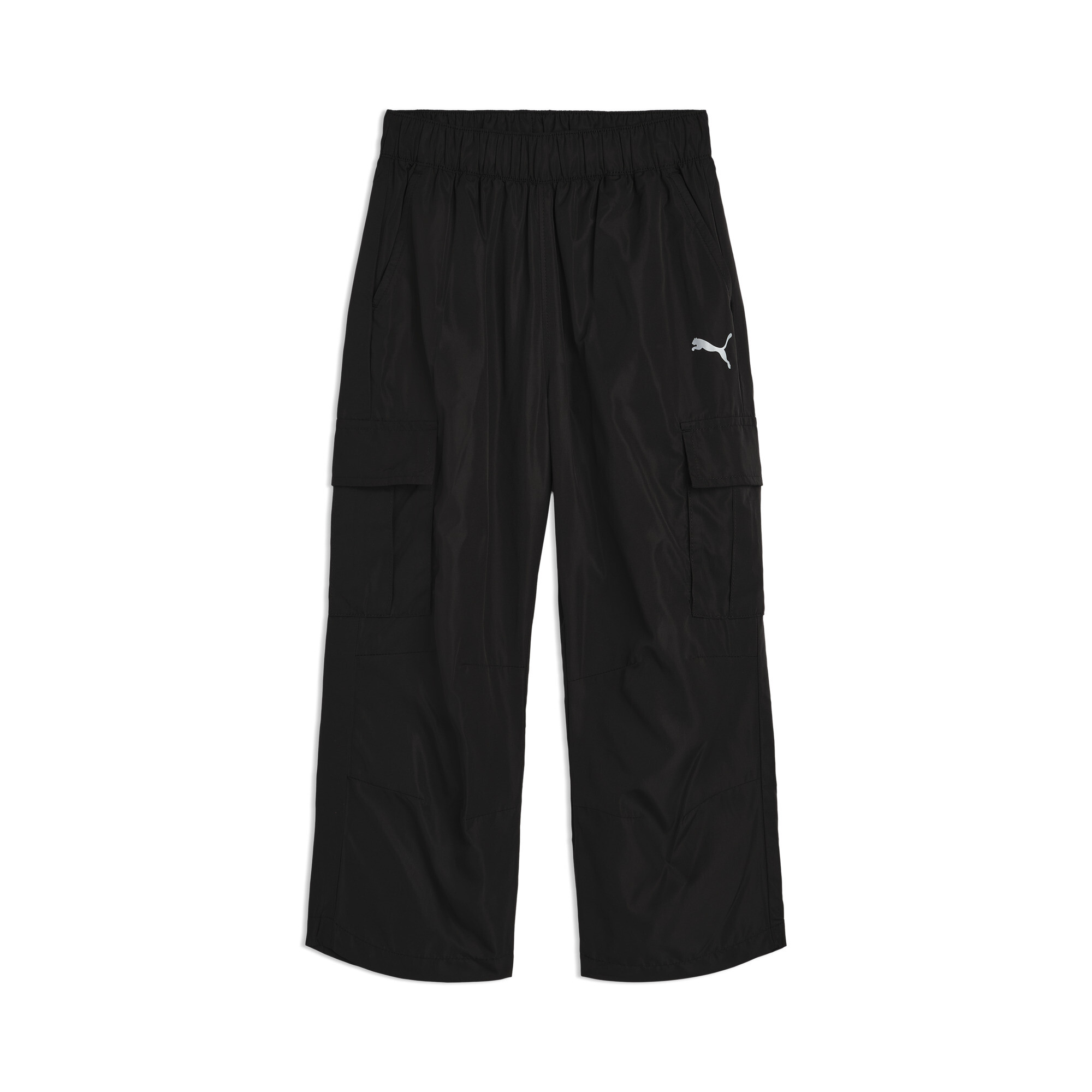 PUMATECH Little Kids' Cargo Pants in Black, Size XS