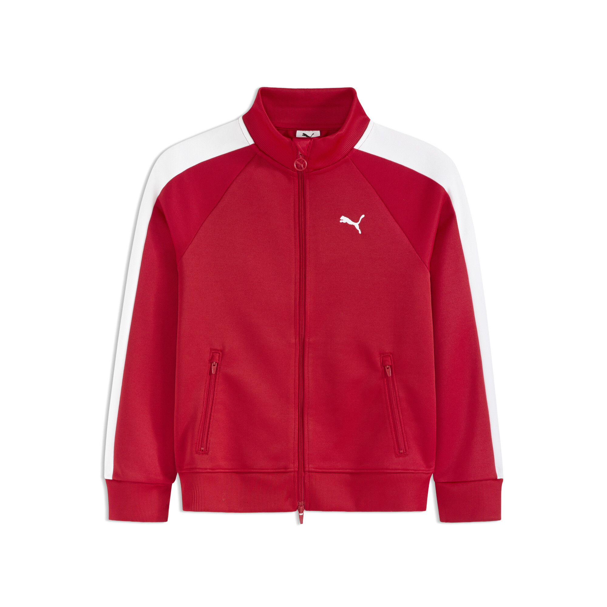 Puma T7 Little Kids' Heavyweight Track Jacket In Red