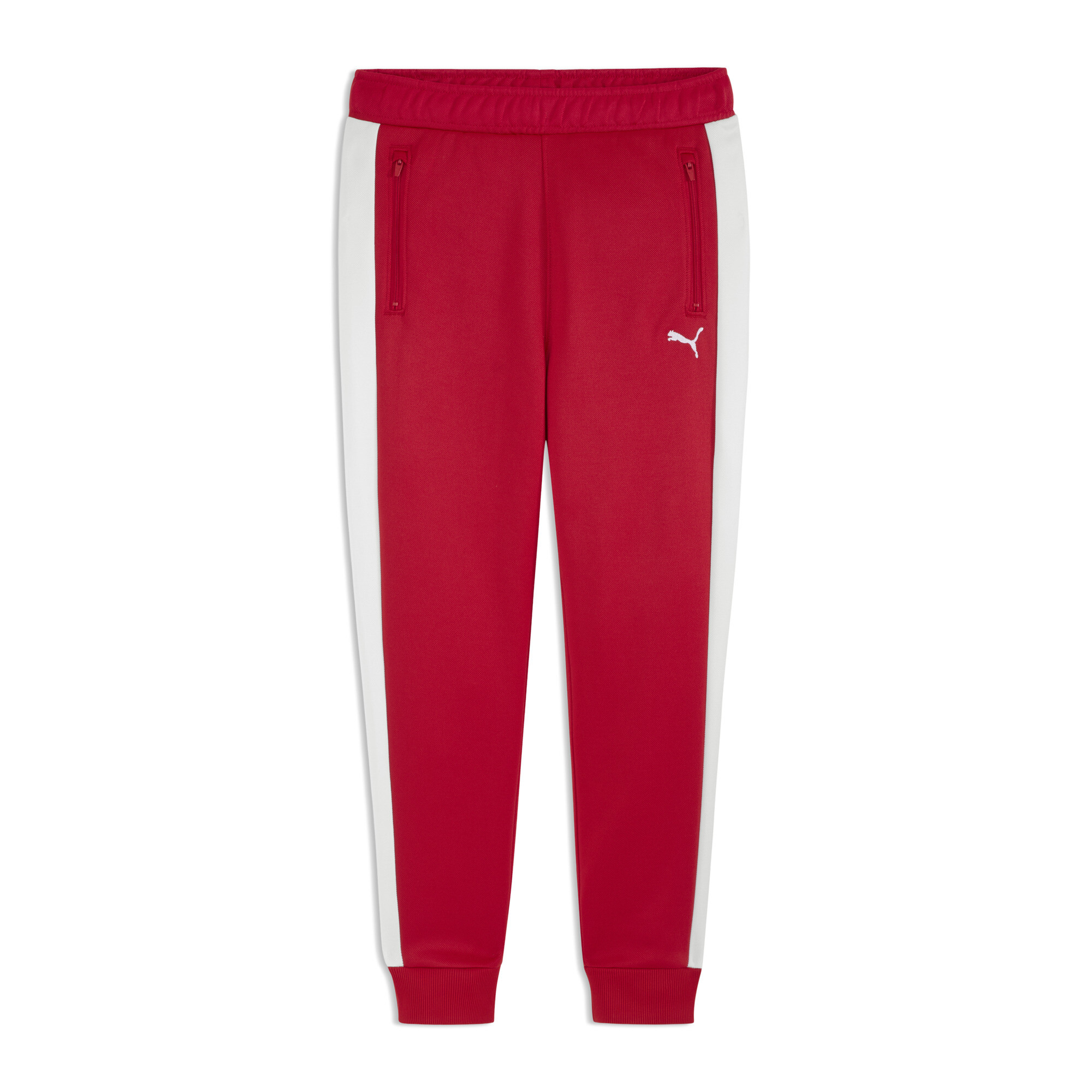Puma T7 Little Kids' Heavyweight Joggers Pant In Red