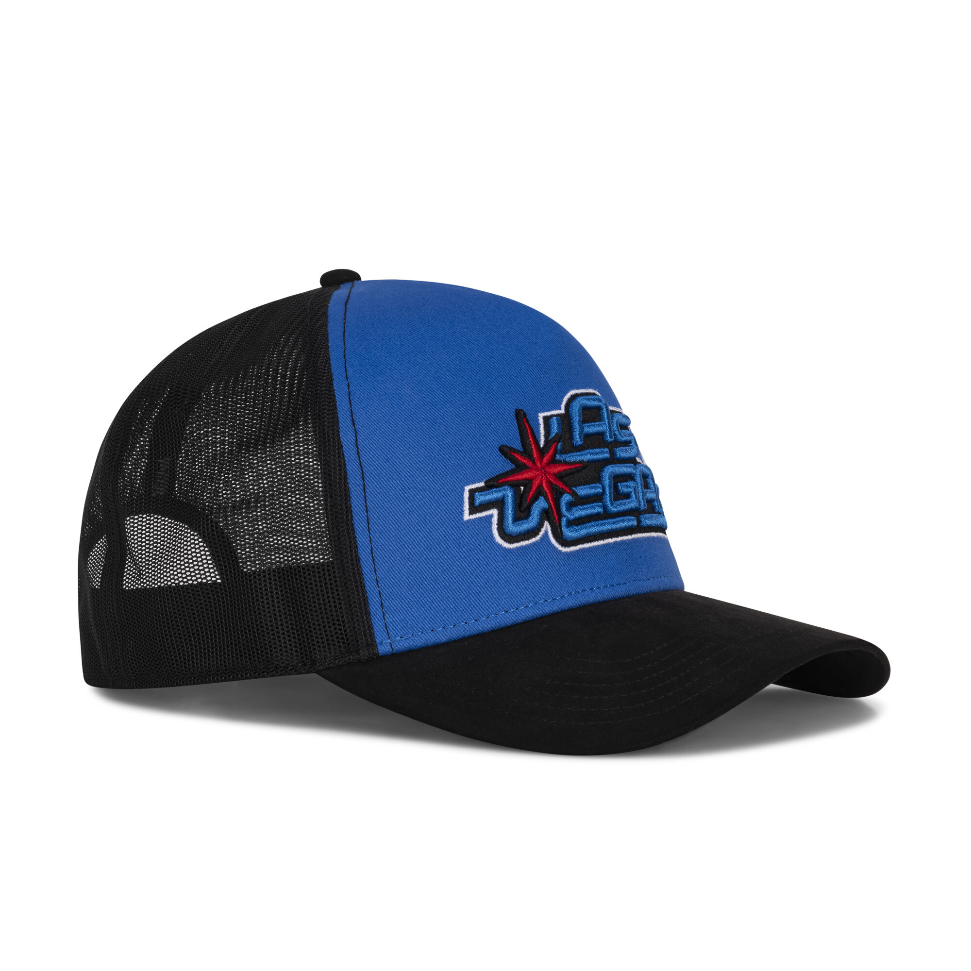 PUMA Las Vegas Trucker Hat in Blue