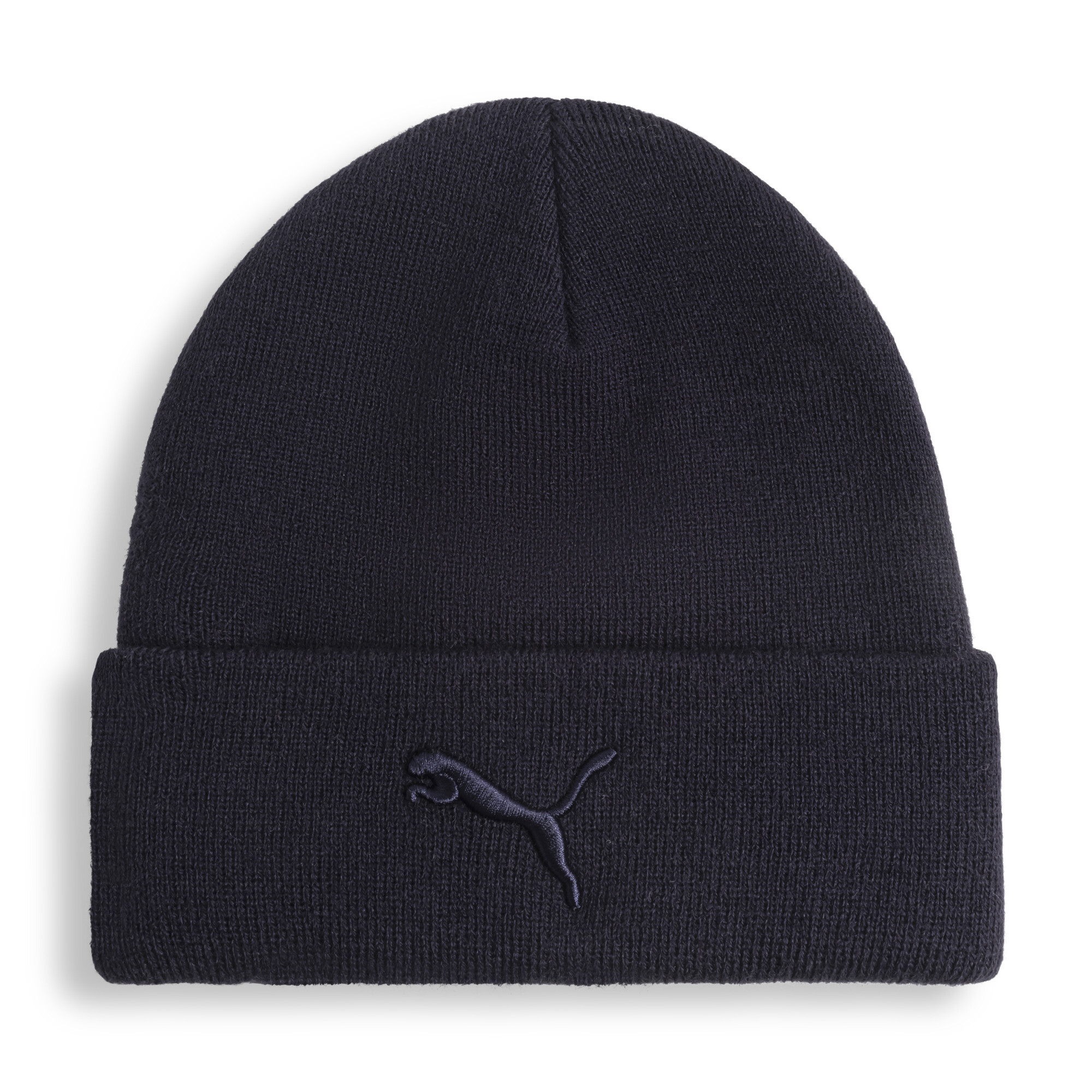 Puma Tonal Rib Cuff Beanie Hat Unisex In Blue