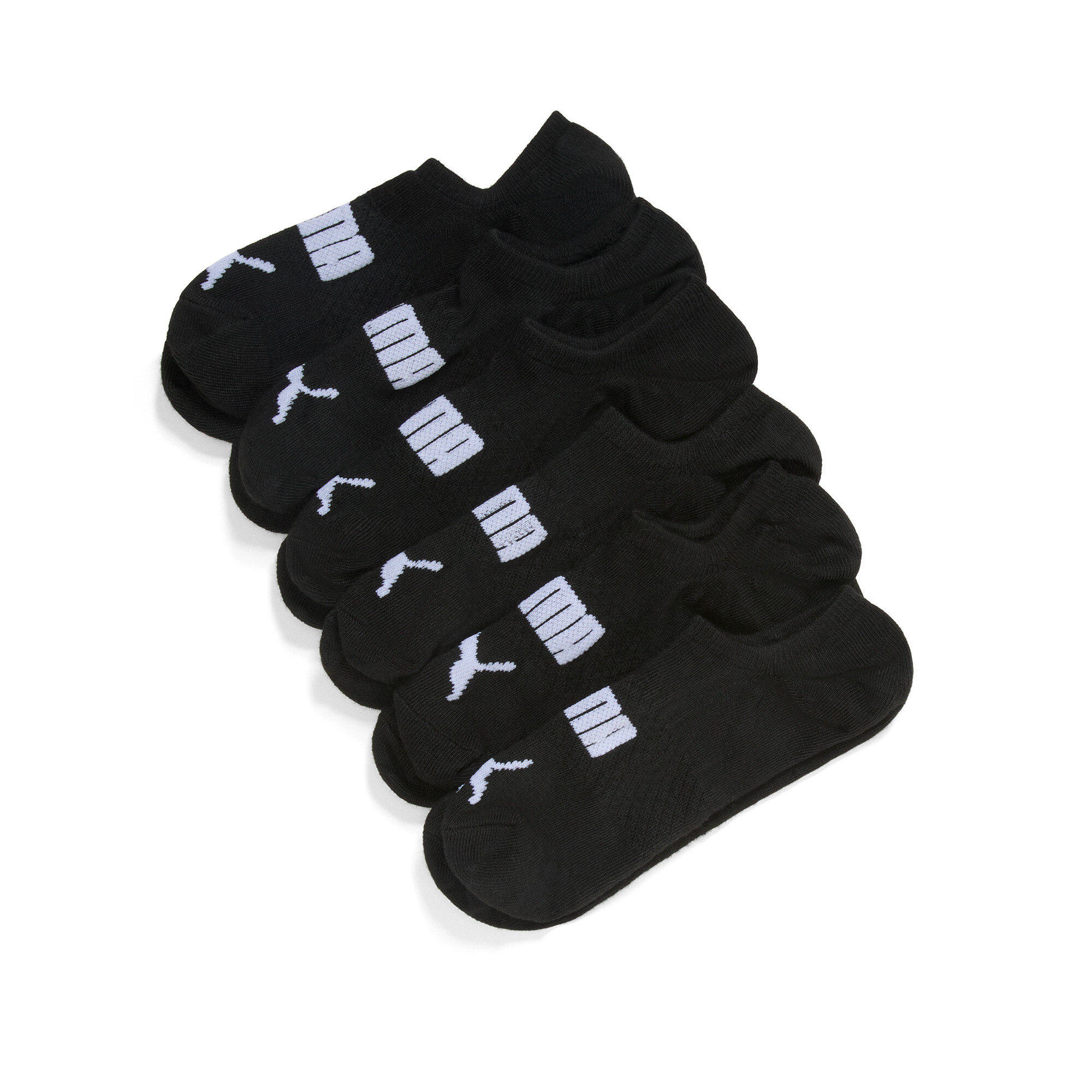 Puma Women's No Show Socks (6 Pairs) In Black
