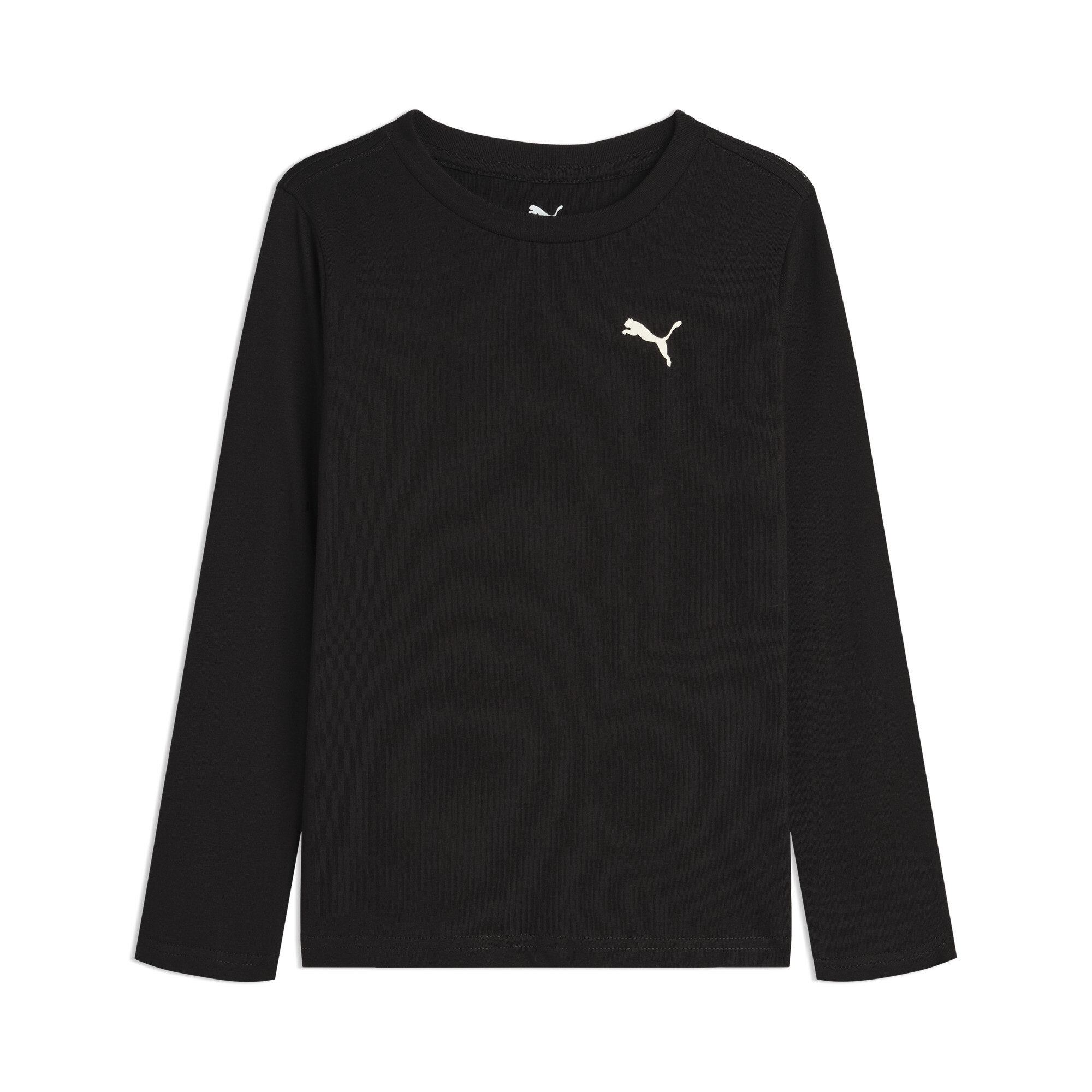 Puma Class Pack Little Kids' Long Sleeve T-shirt In Black