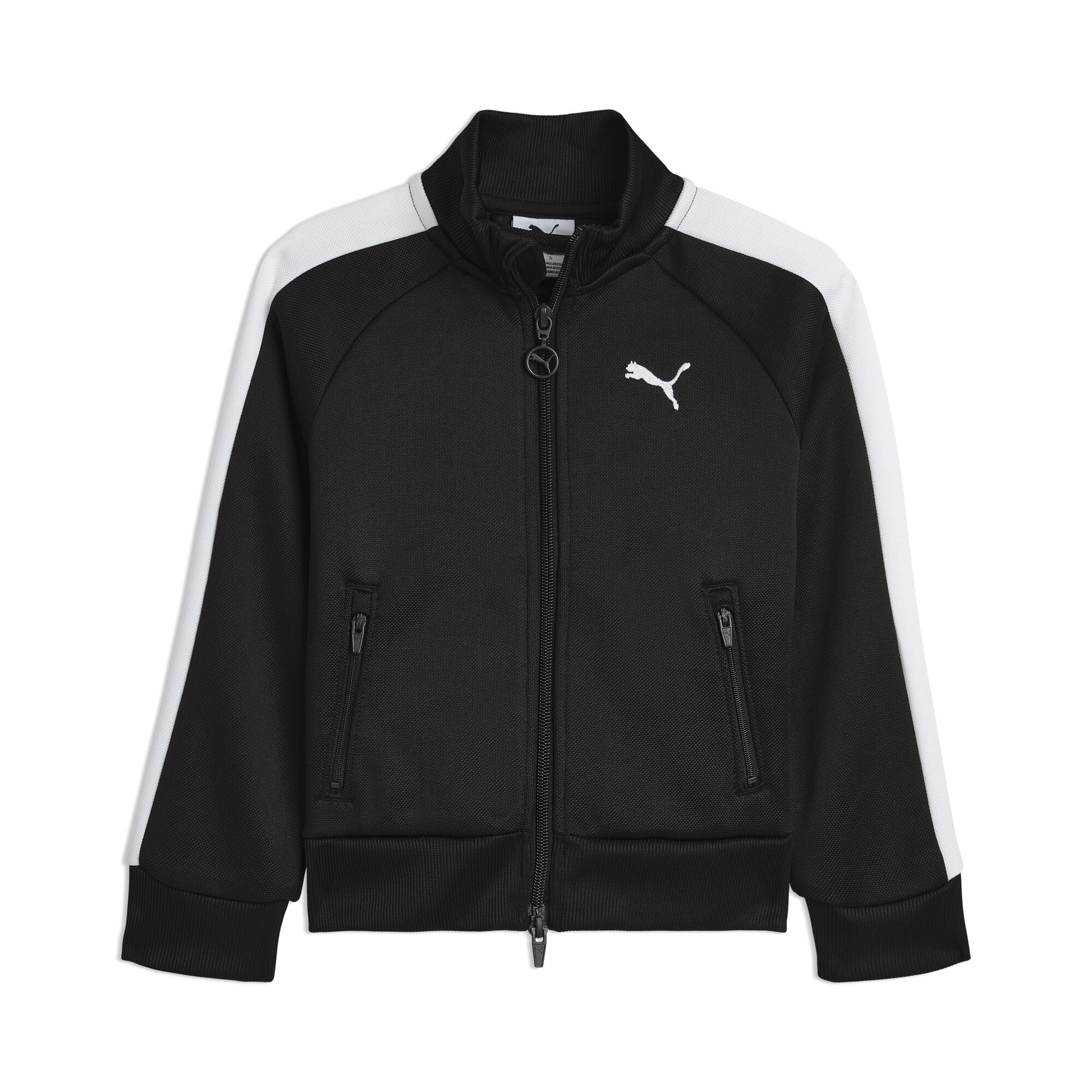 Puma T7 Big Kids' Heavyweight Track Jacket In Black