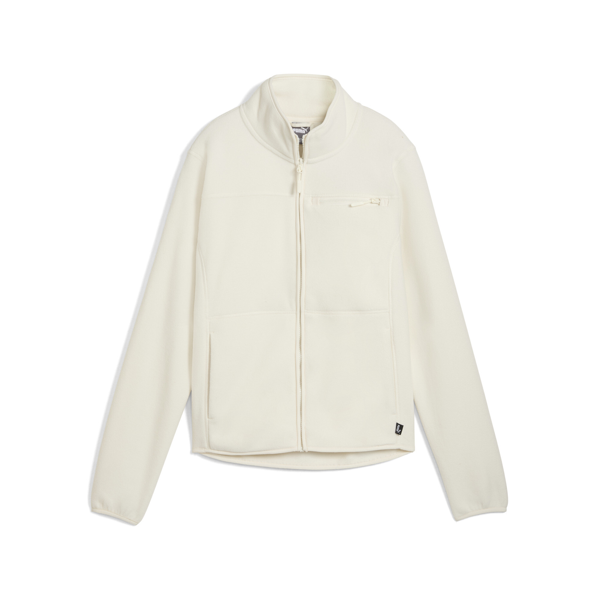 Puma Polar Fleece Jacket Women In Neutral