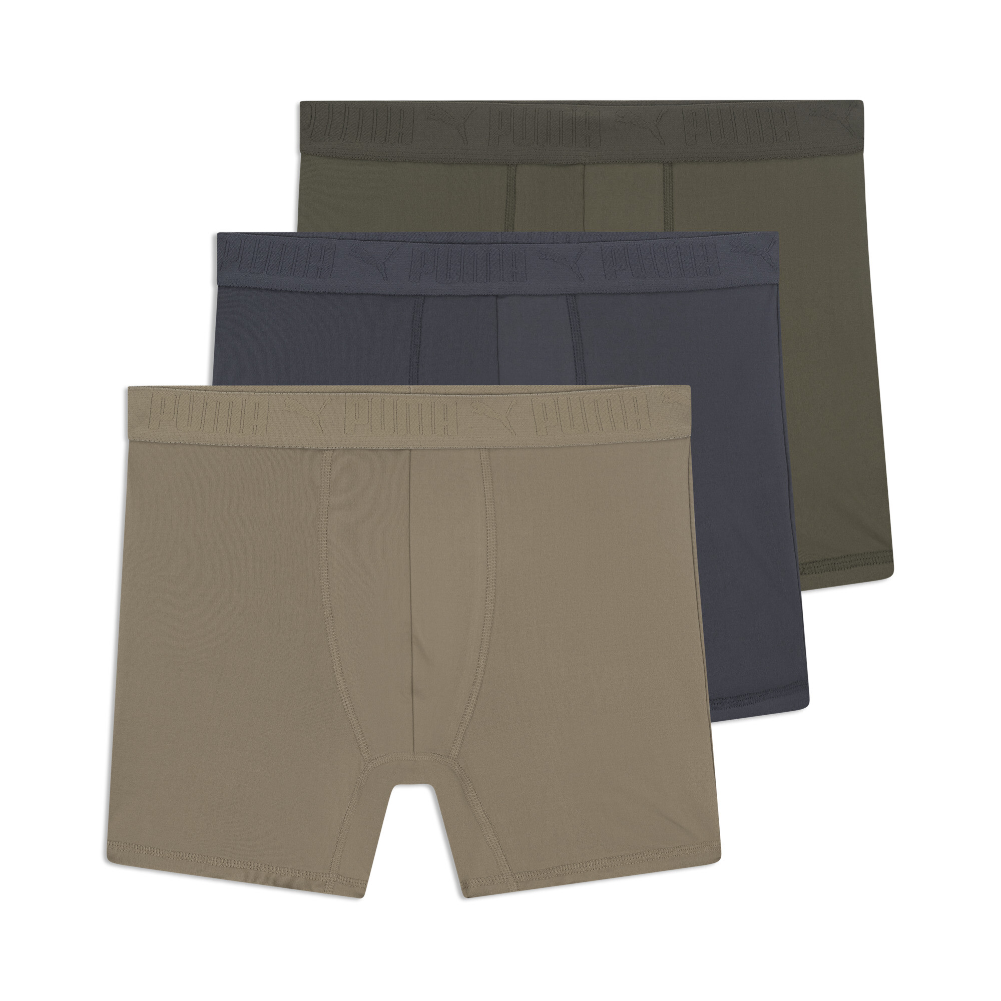 PUMA Ultra Soft Boxers Men (3-Pack) in Assorted Colours, Size L