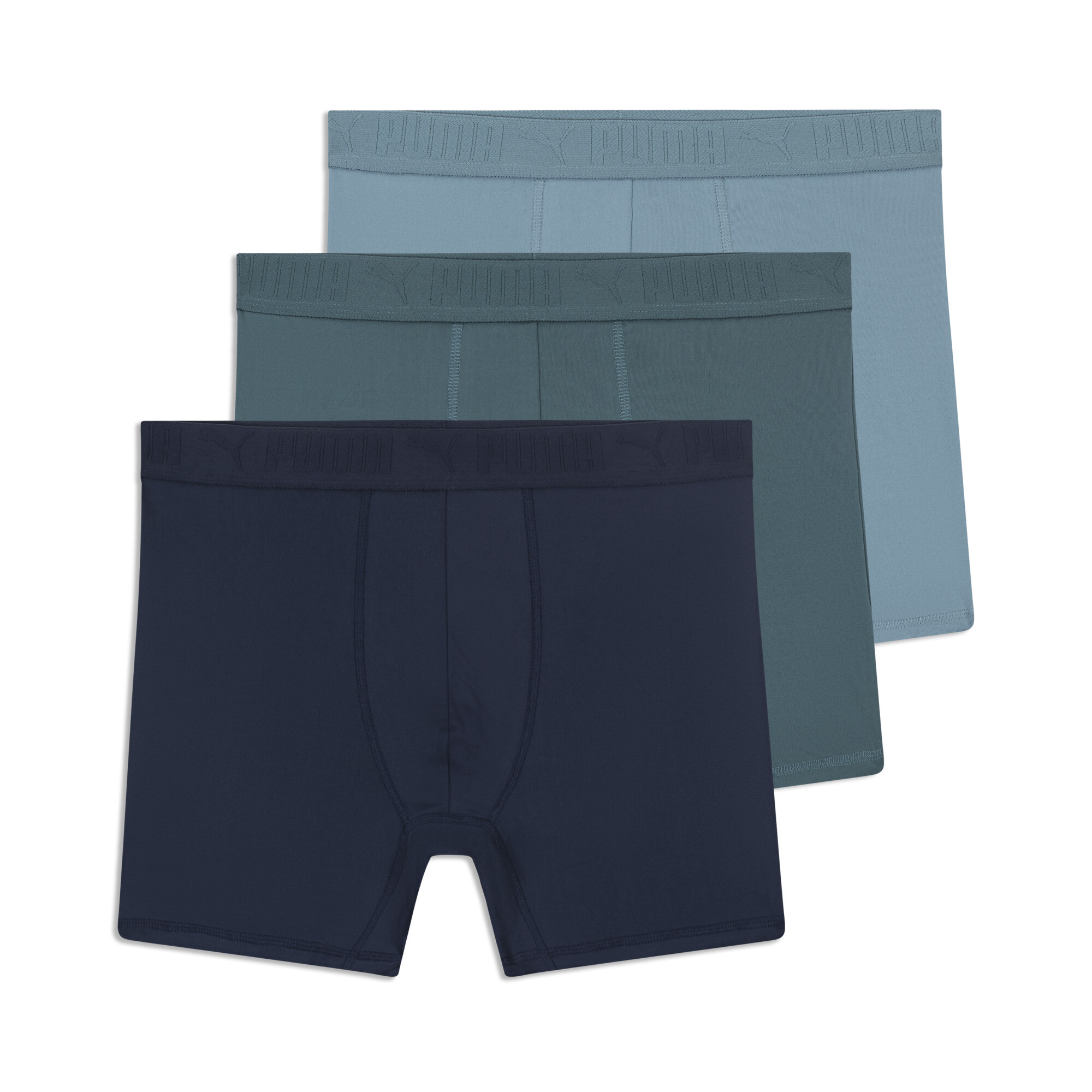 PUMA Ultra Soft Boxers Men (3-Pack) in Assorted Colours, Size L