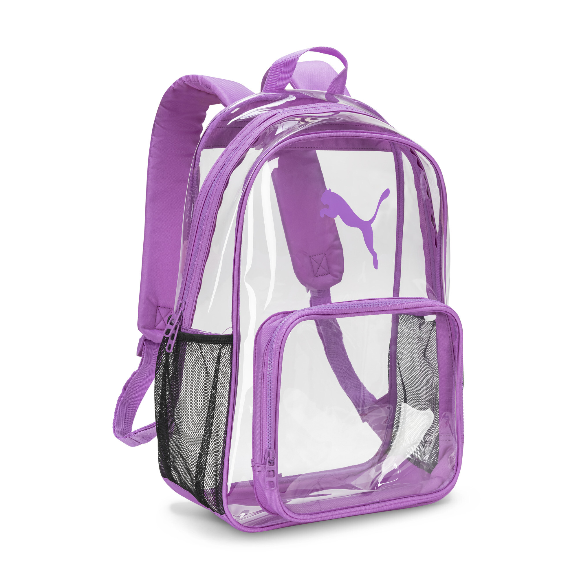 PUMA Clear Backpack in Purple