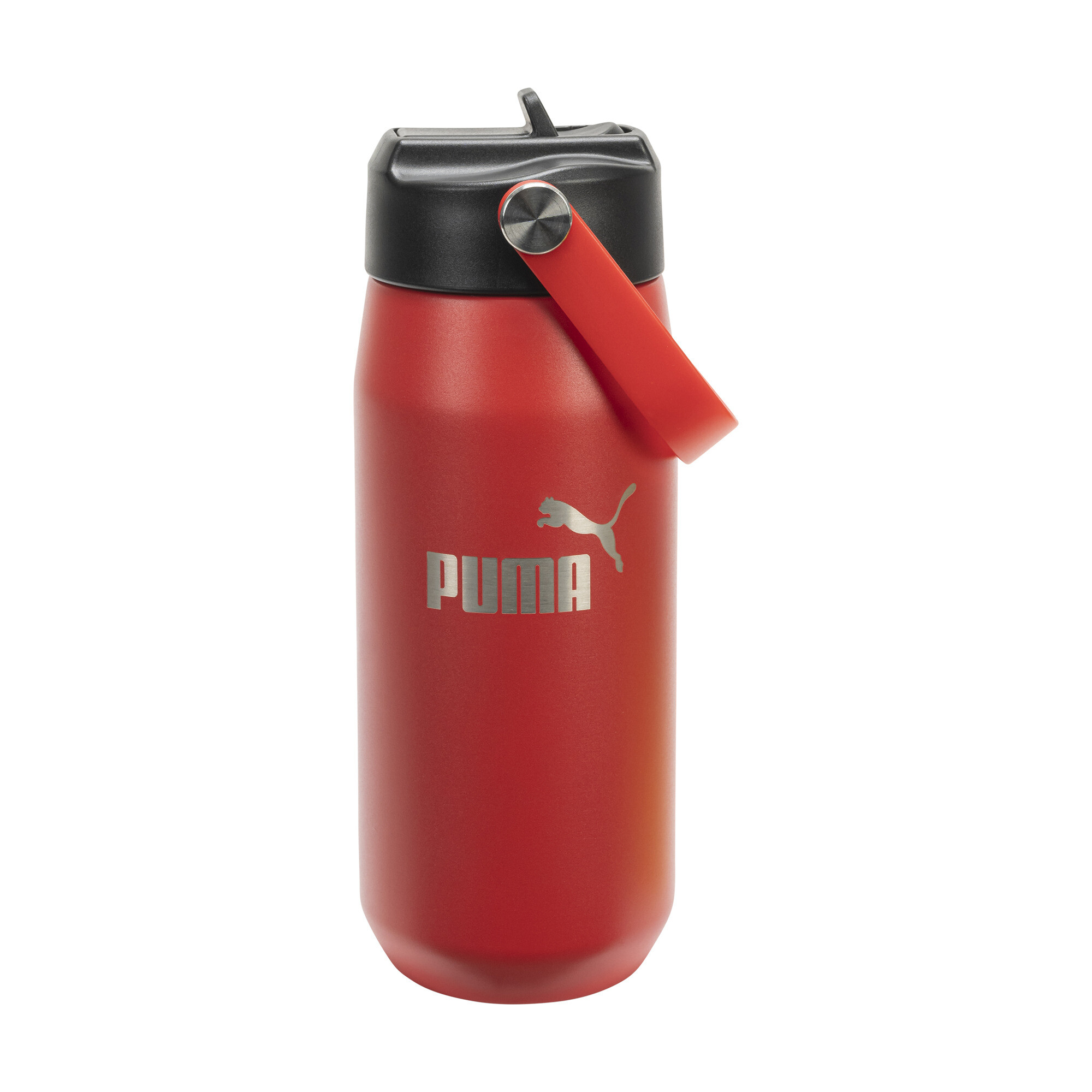 PUMA Elate Flip Top Water Bottle 18 oz in Black