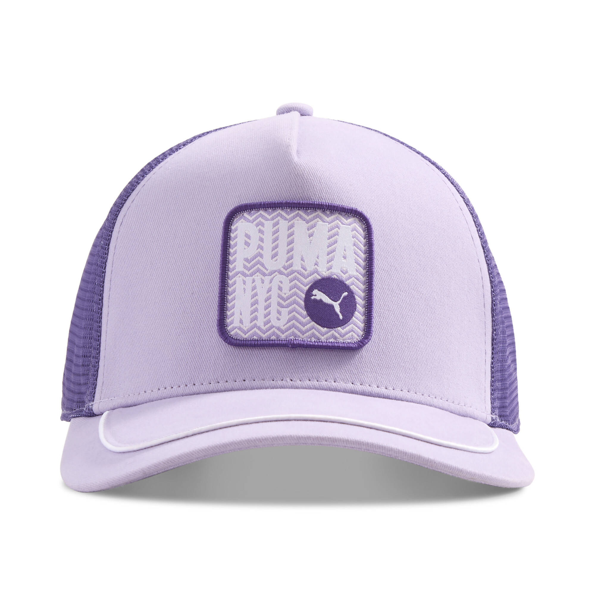 PUMA NYC Trucker Hat in Purple