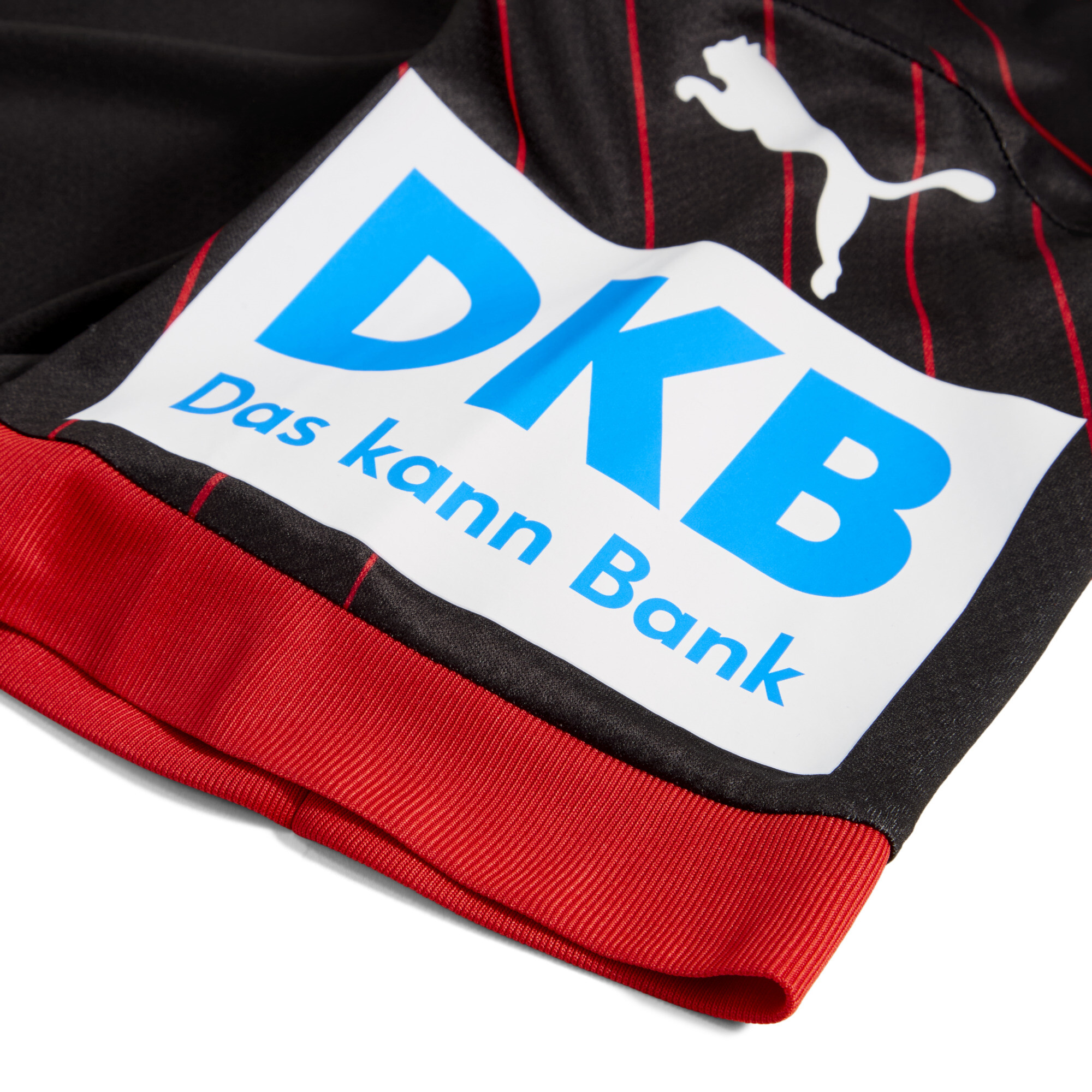 Deutscher Handballbund uitshirt voor Dames, Zwart/Rood, Maat L | PUMA