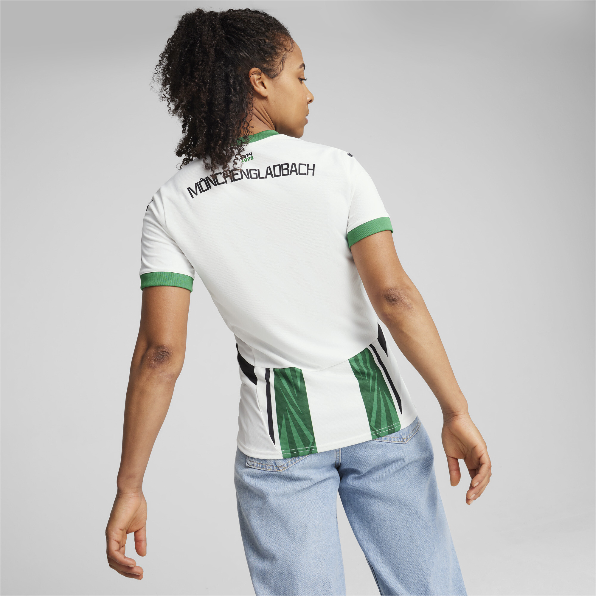 Women's Puma Borussia Mönchengladbach 24/25 Home Jersey, White, Size XS, Sport