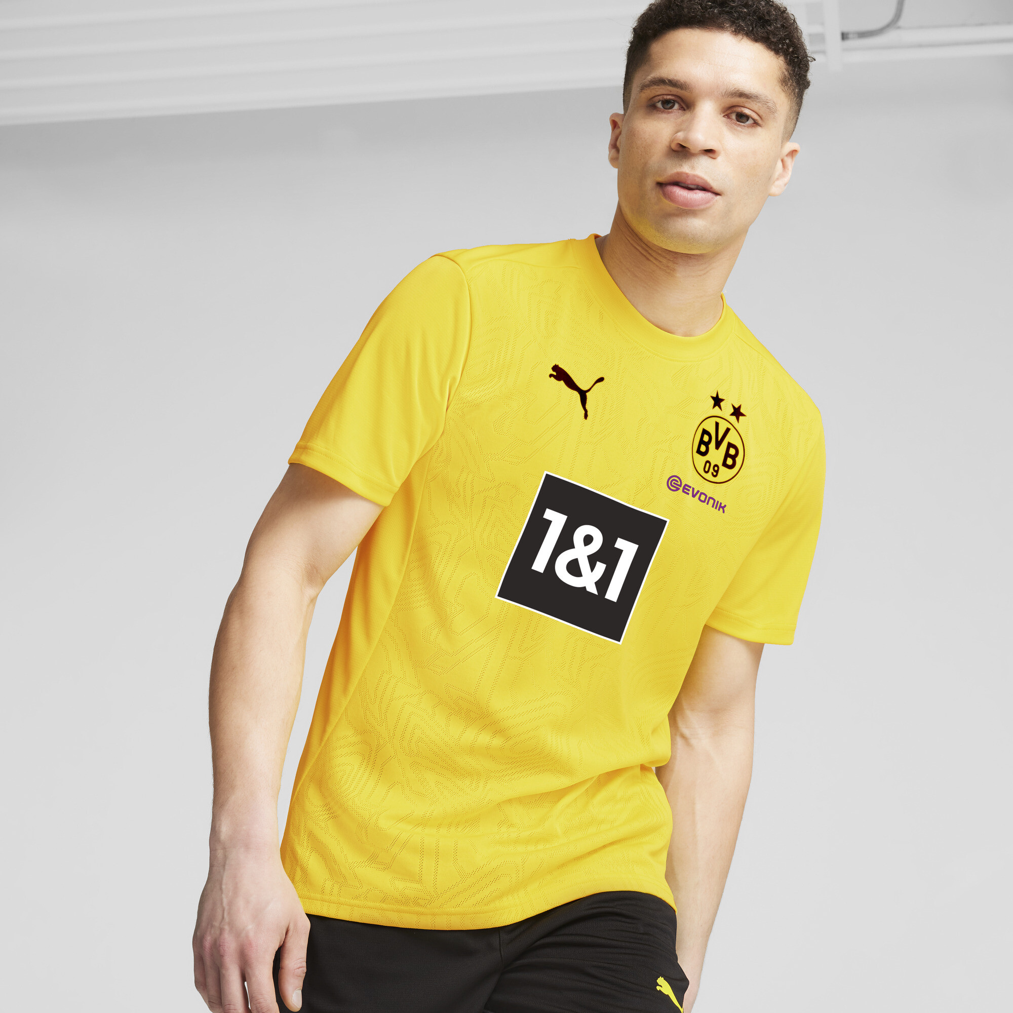 Puma Borussia Dortmund Trainingstrikot Herren | Faster Yellow/Black | Größe: L