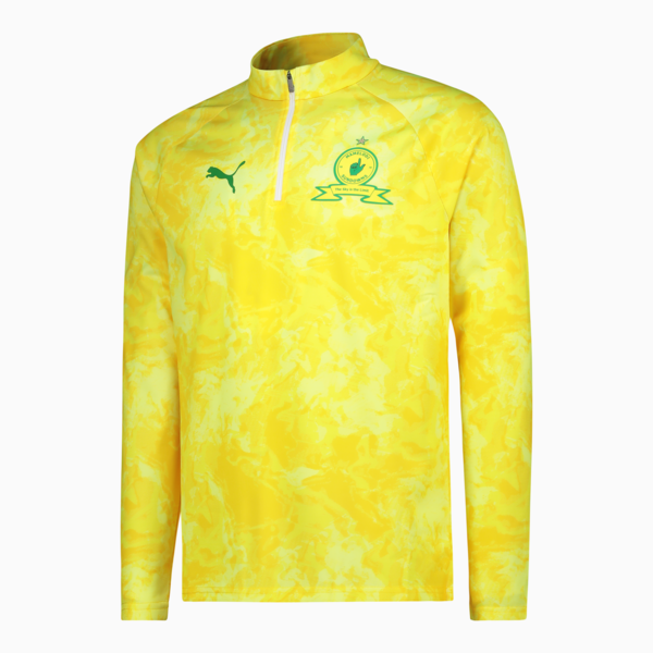 MSFC Mens Prematch Auth 1/4-, Pelé Yellow-Fast Green, large-ZAF