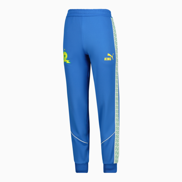 MSFC Mens Prematch Auth Pants, PUMA Team Royal-Pelé Yellow, large-ZAF