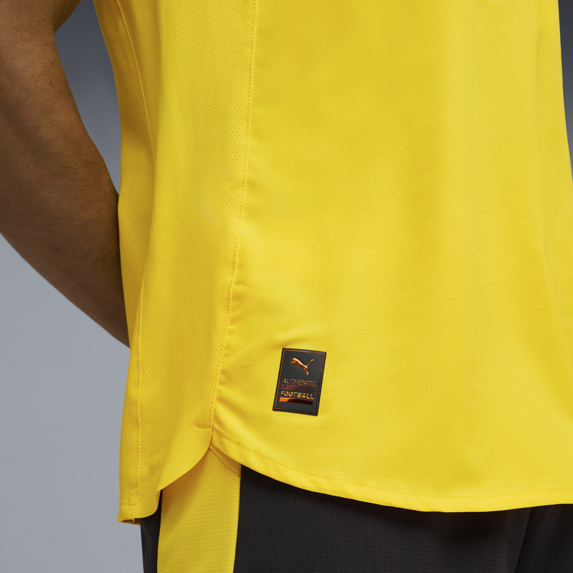 PUMA Borussia Dortmund 25/26 Authentic thuisshirt voor Heren, Zwart/Geel, Maat L thumbnail 3