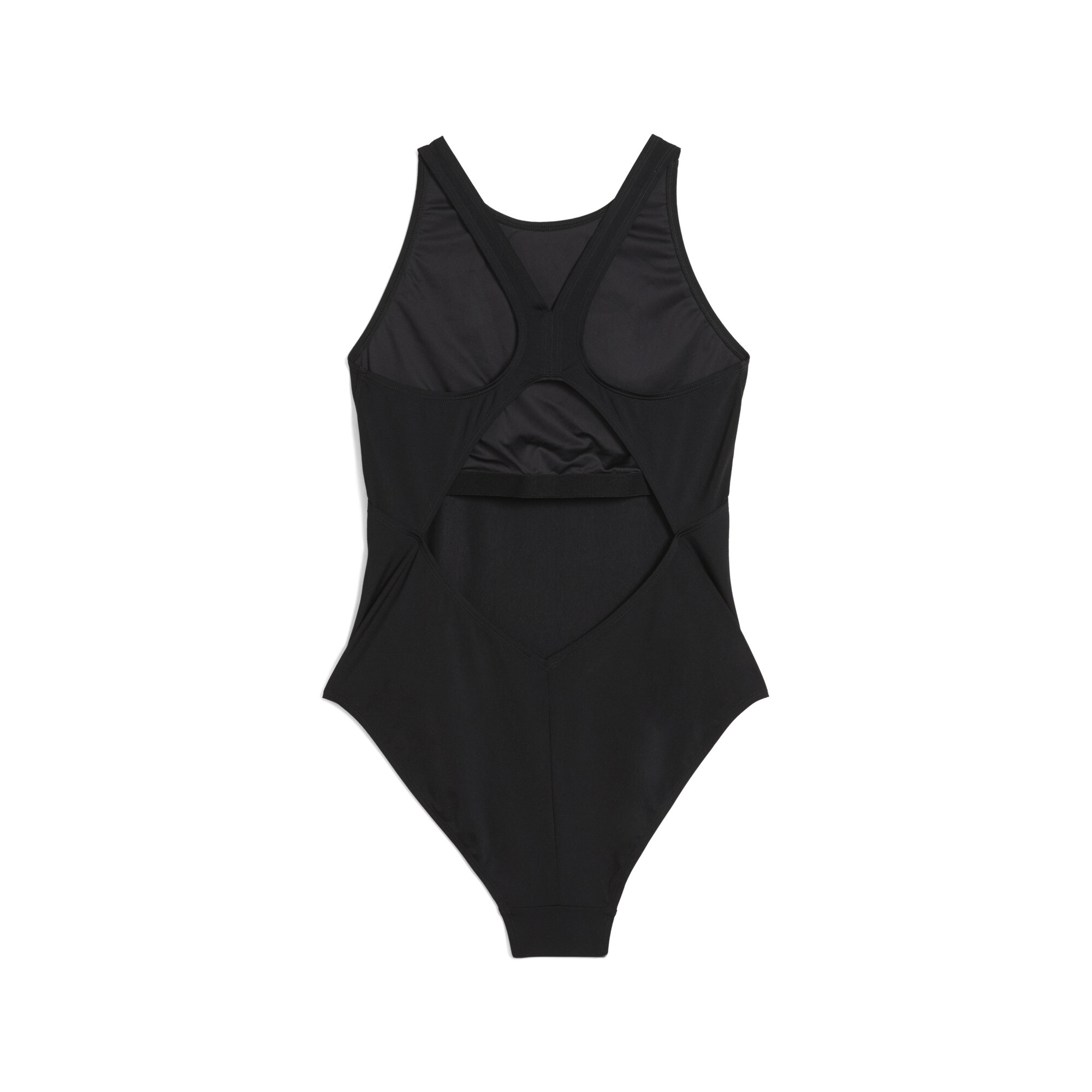 PUMA Badpak met racerback voor Dames, Zwart, Maat L thumbnail 2