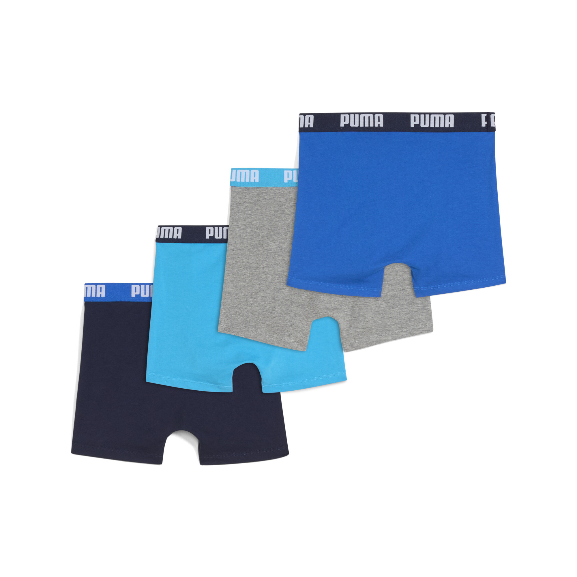 PUMA Everyday boxershorts voor Heren, Blauw/Grijs, Maat 8 thumbnail 2