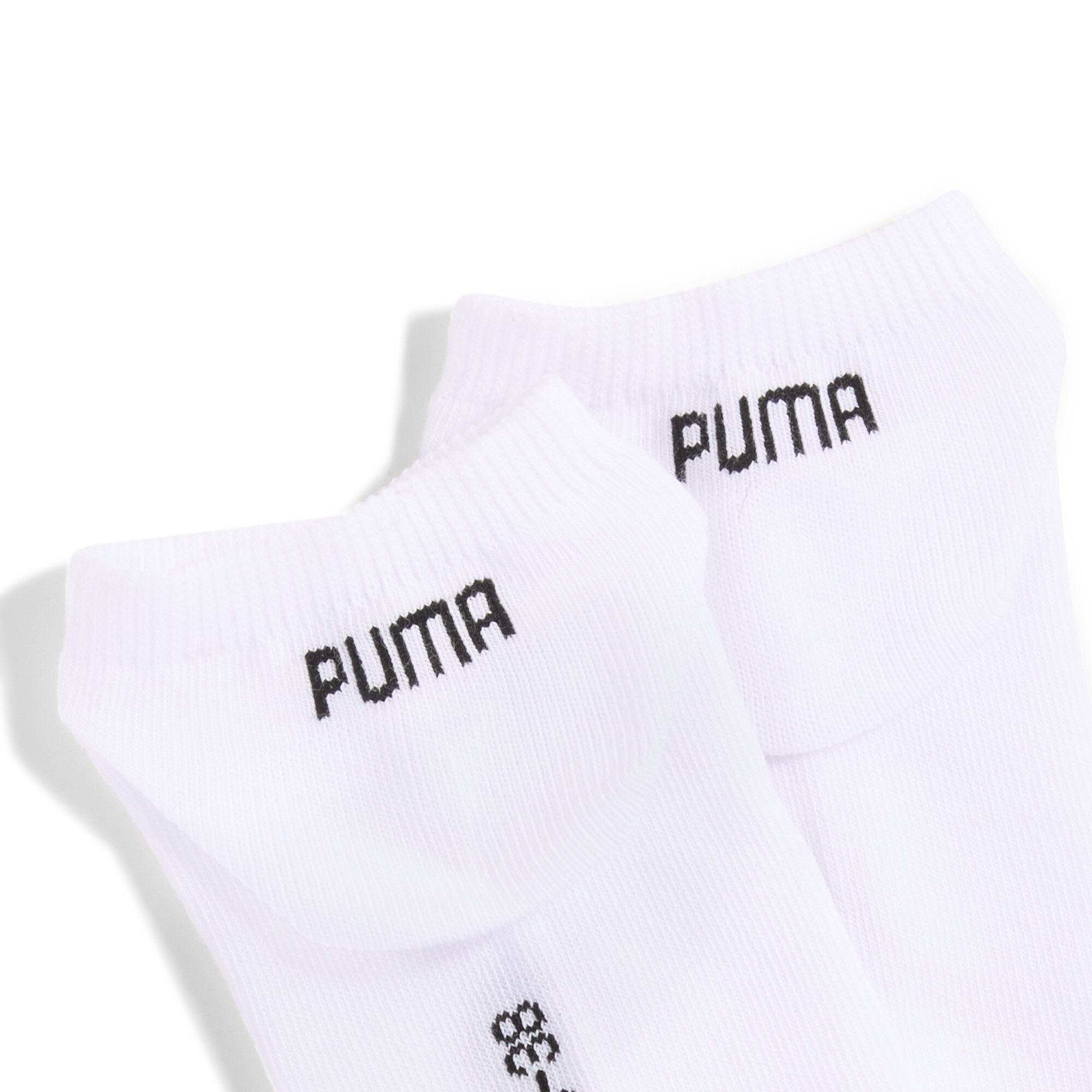 PUMA Uniseks sneakersokken (set van 6), Wit, Maat 35-38 thumbnail 2