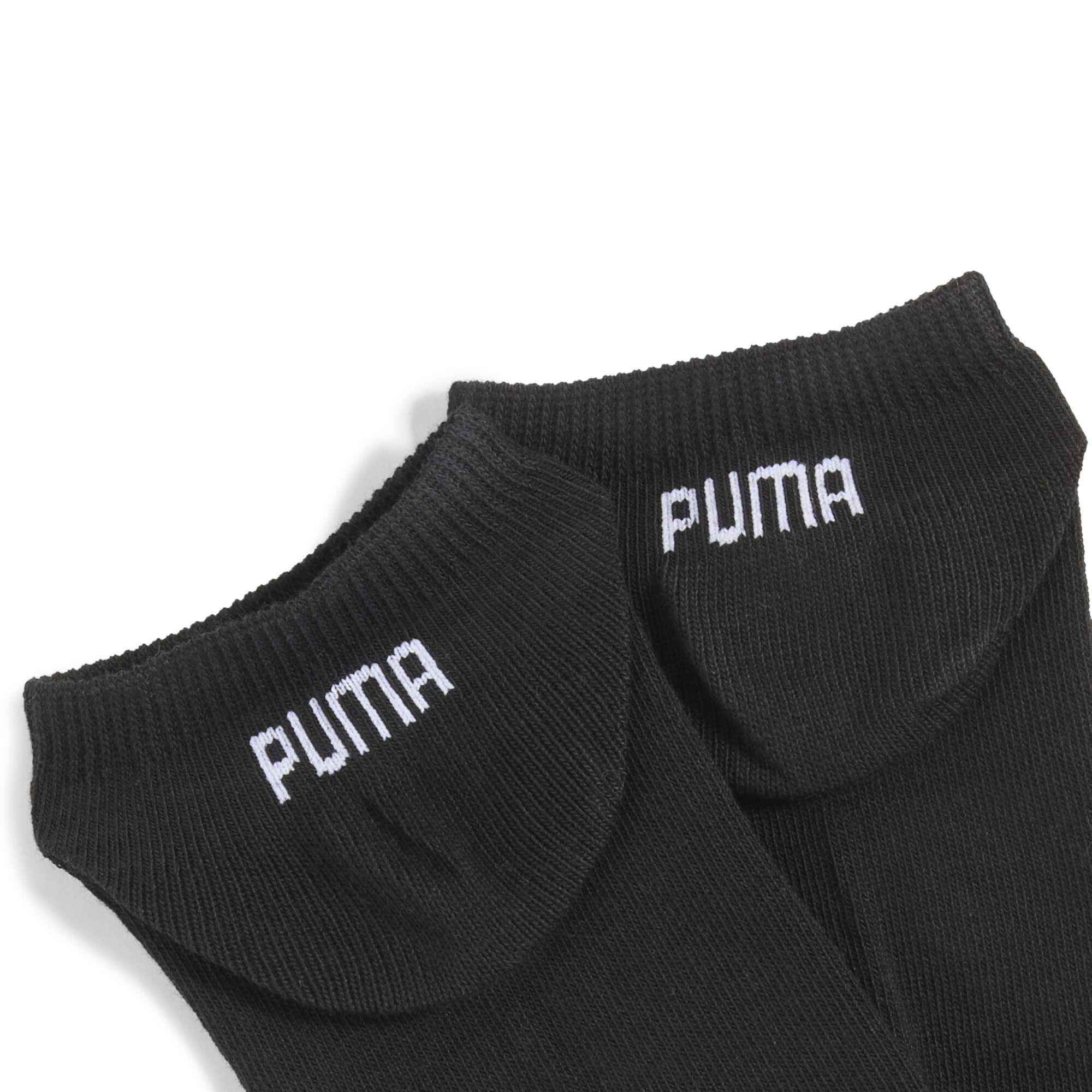 PUMA Uniseks sneakersokken (set van 6), Zwart, Maat 39-42 thumbnail 2