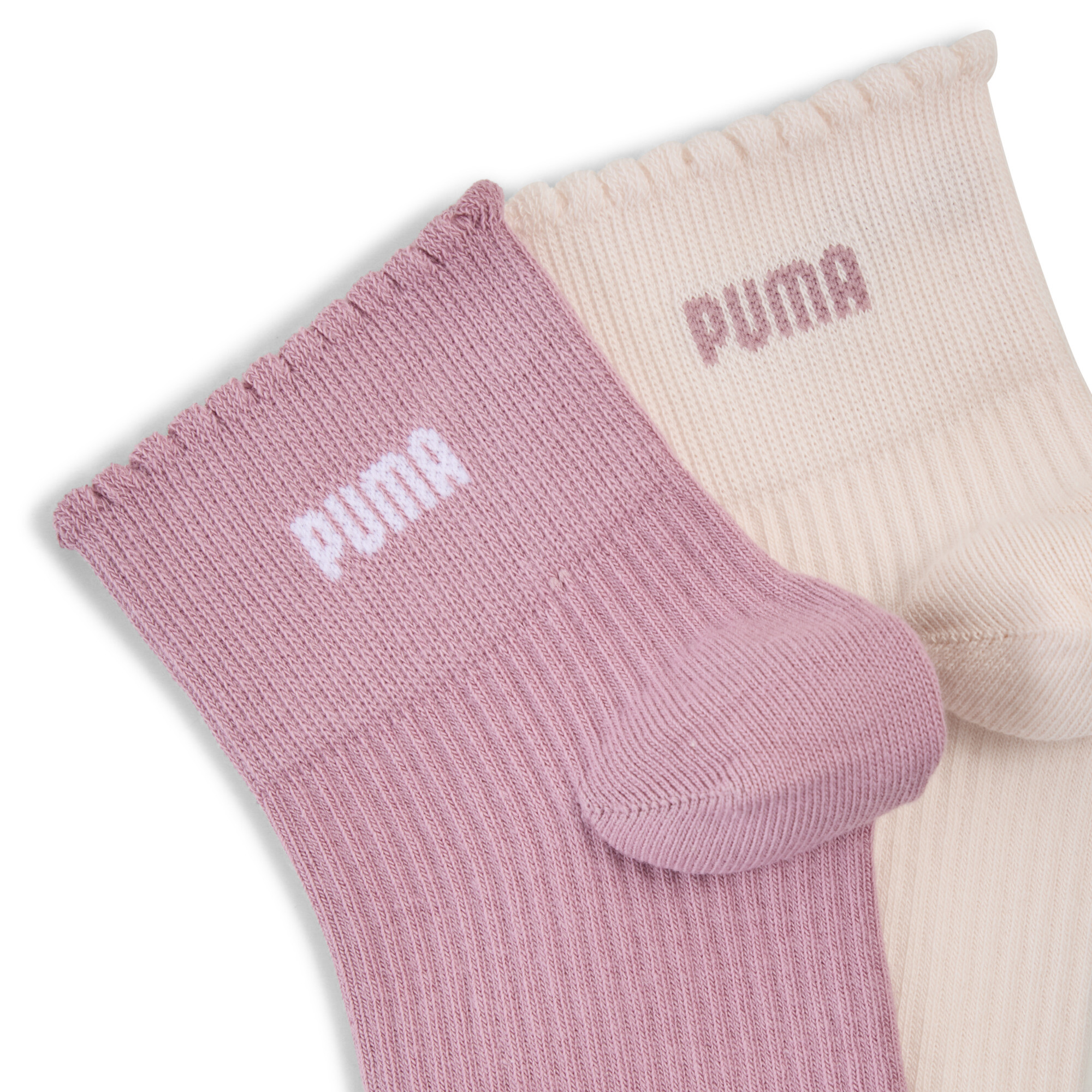 PUMA Quartersokken voor Dames, Roze, Maat 39/42 thumbnail 2