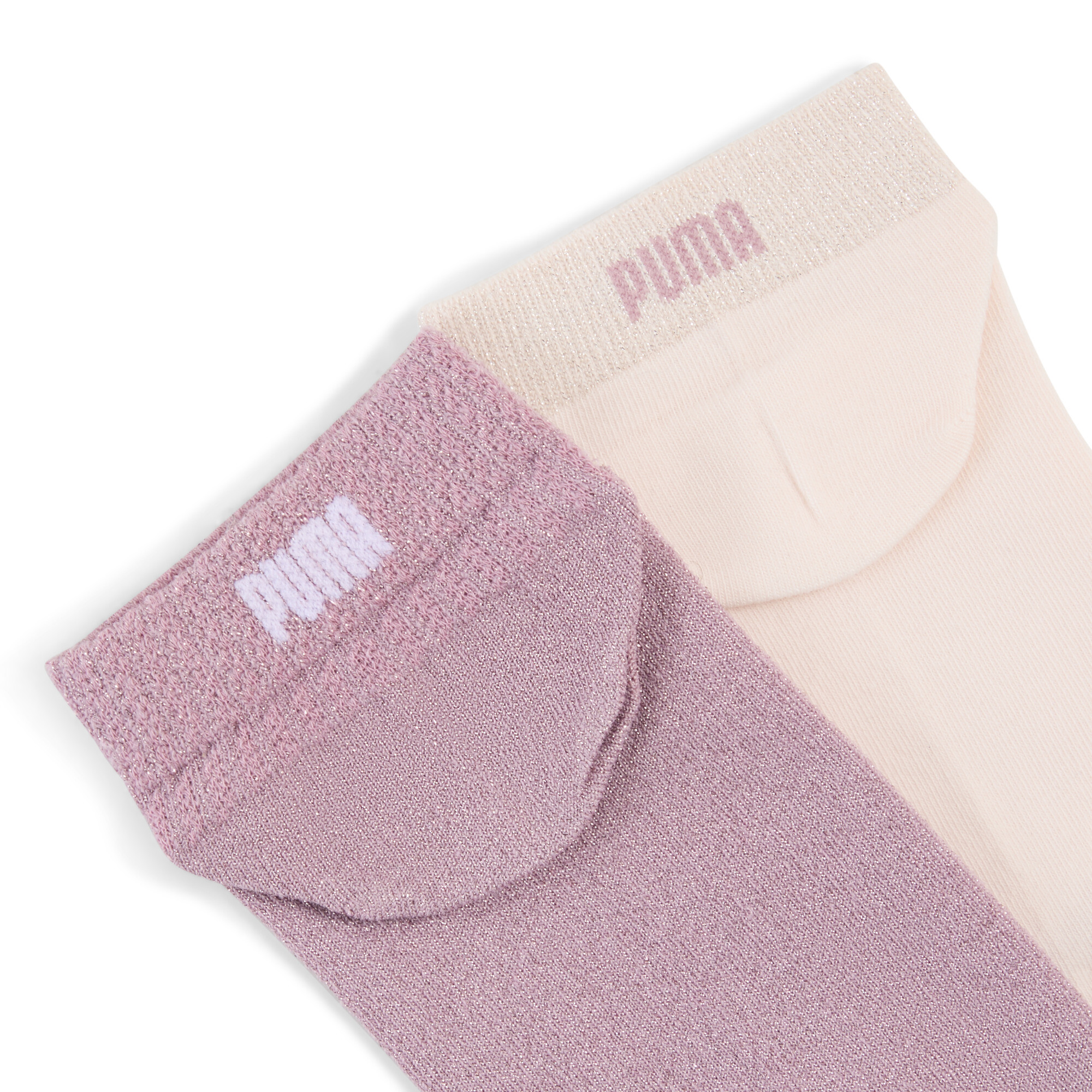 PUMA Sneakersokken dames (2 paar), Roze, Maat 35/38 thumbnail 2