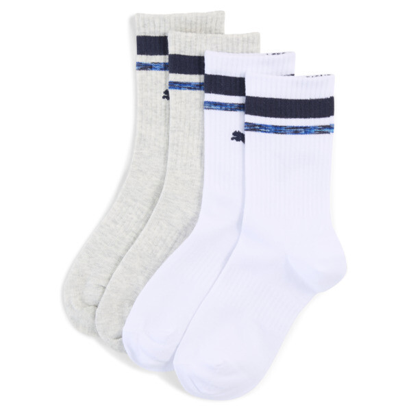 PUMA Calcetines deportivos para niños (pack de 2) En Blanco/Azul