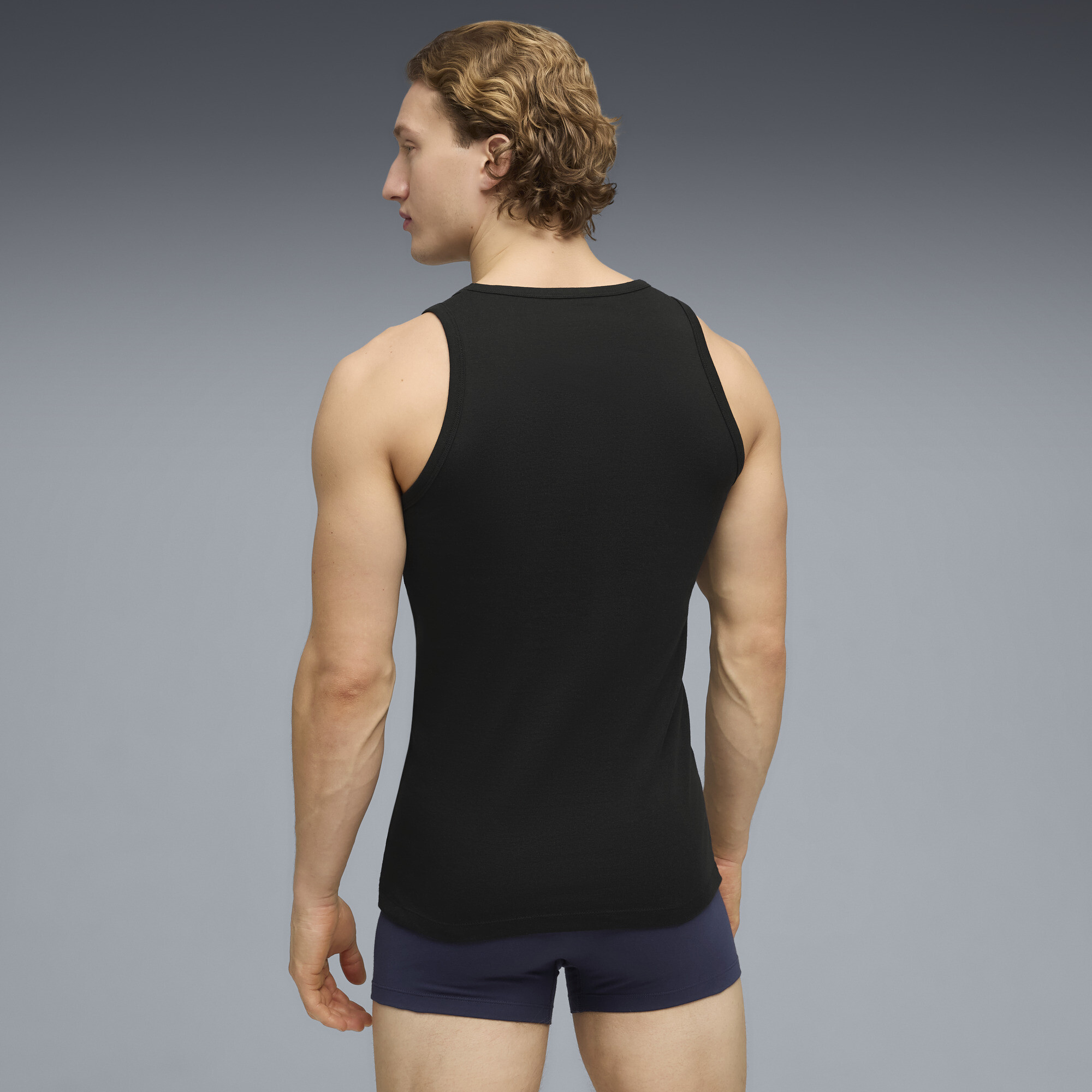 PUMA Tanktops voor Heren, Zwart, Maat S thumbnail 3