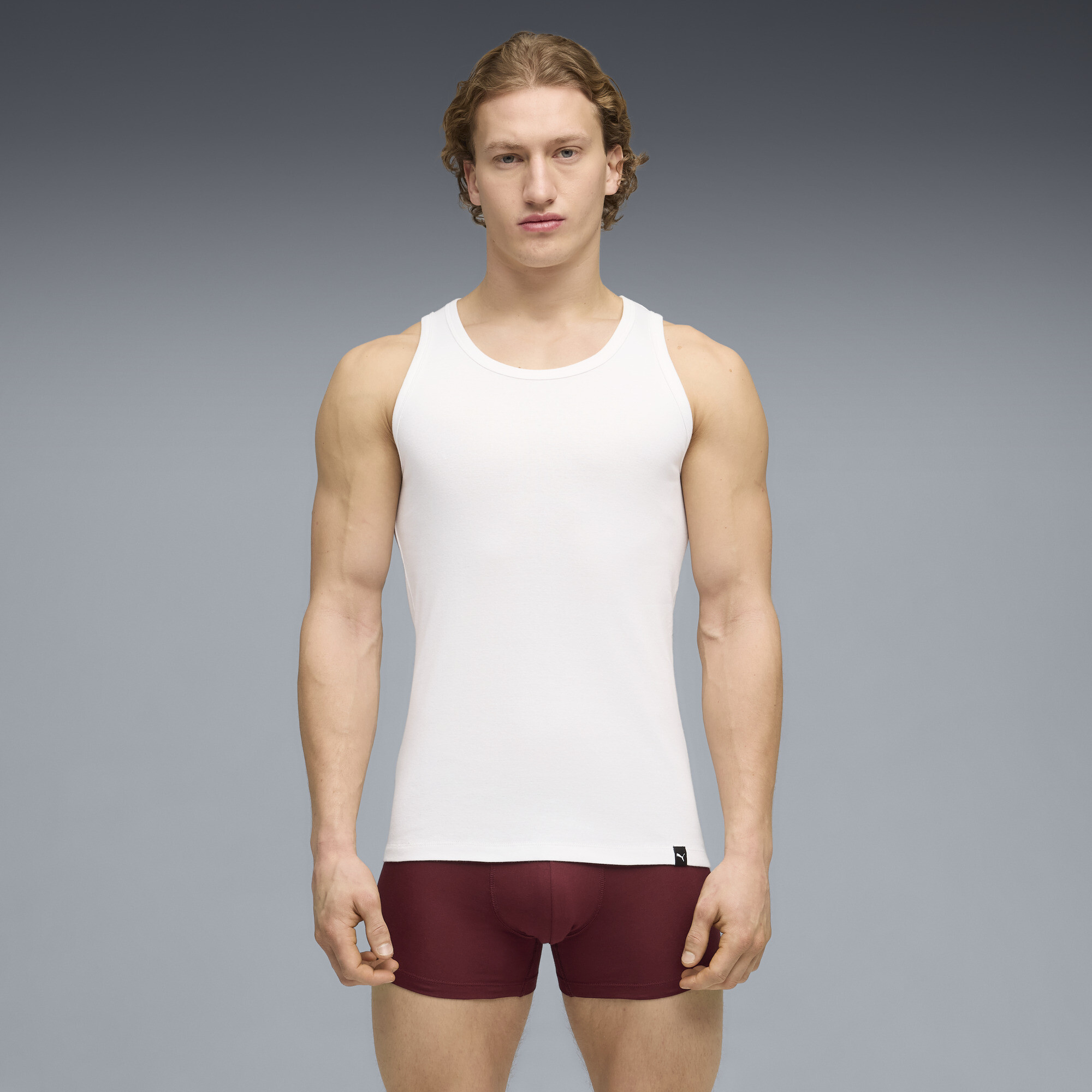 PUMA Tanktops voor Heren, Wit, Maat S