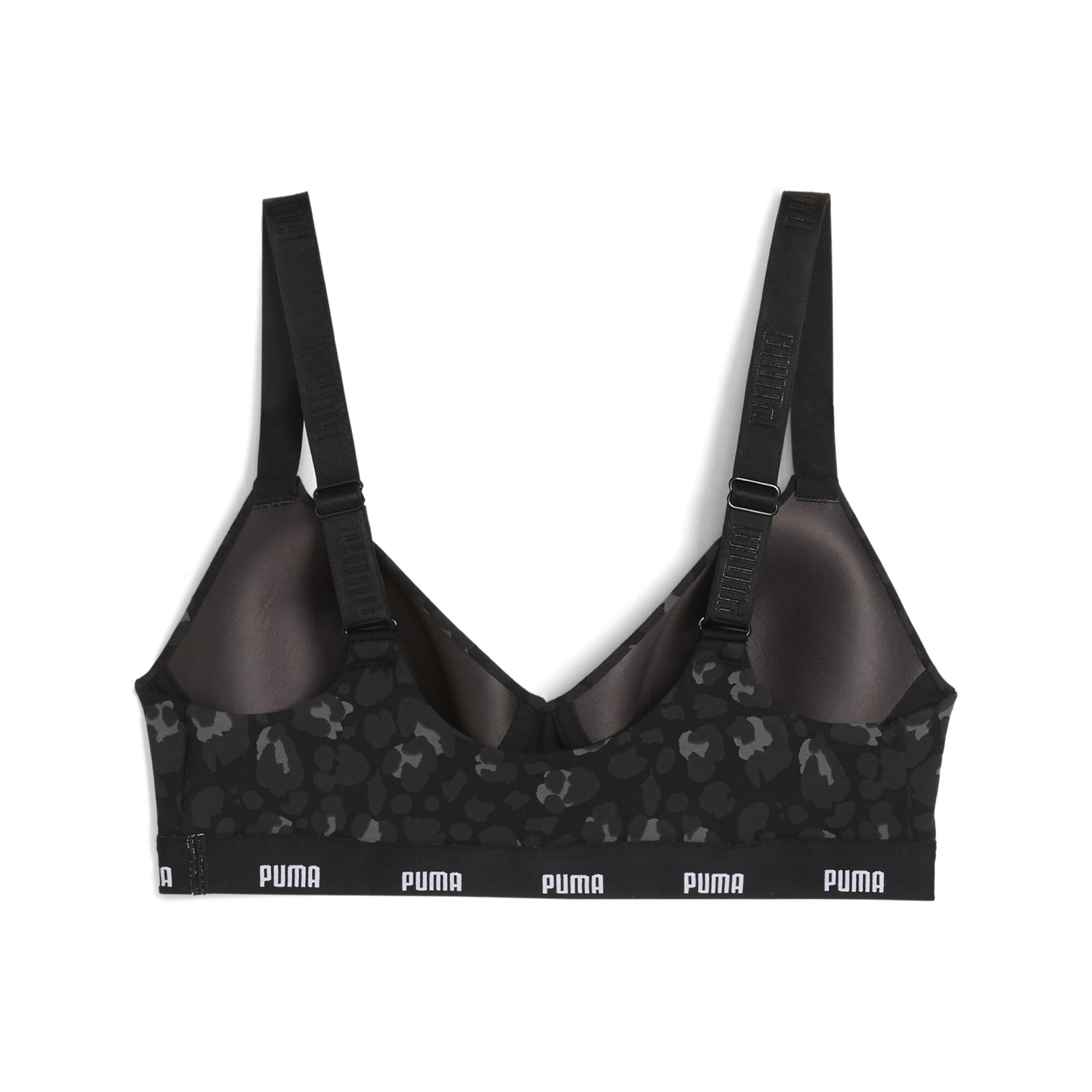 PUMA Korte top voor Dames, Zwart, Maat L thumbnail 2