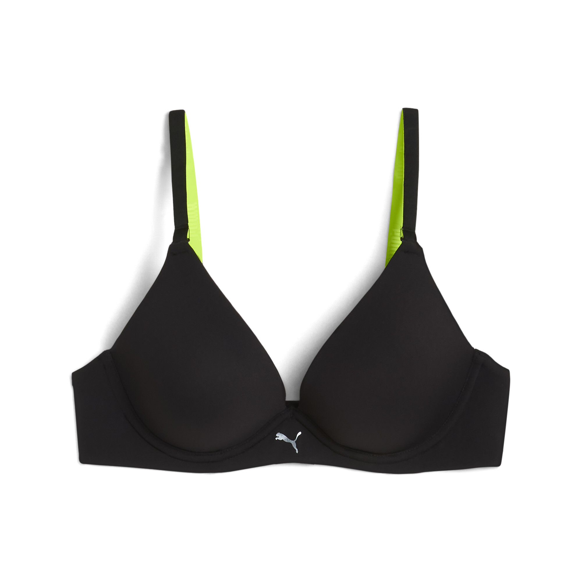 PUMA beha met vulling voor Dames, Zwart, Maat 85E thumbnail 4