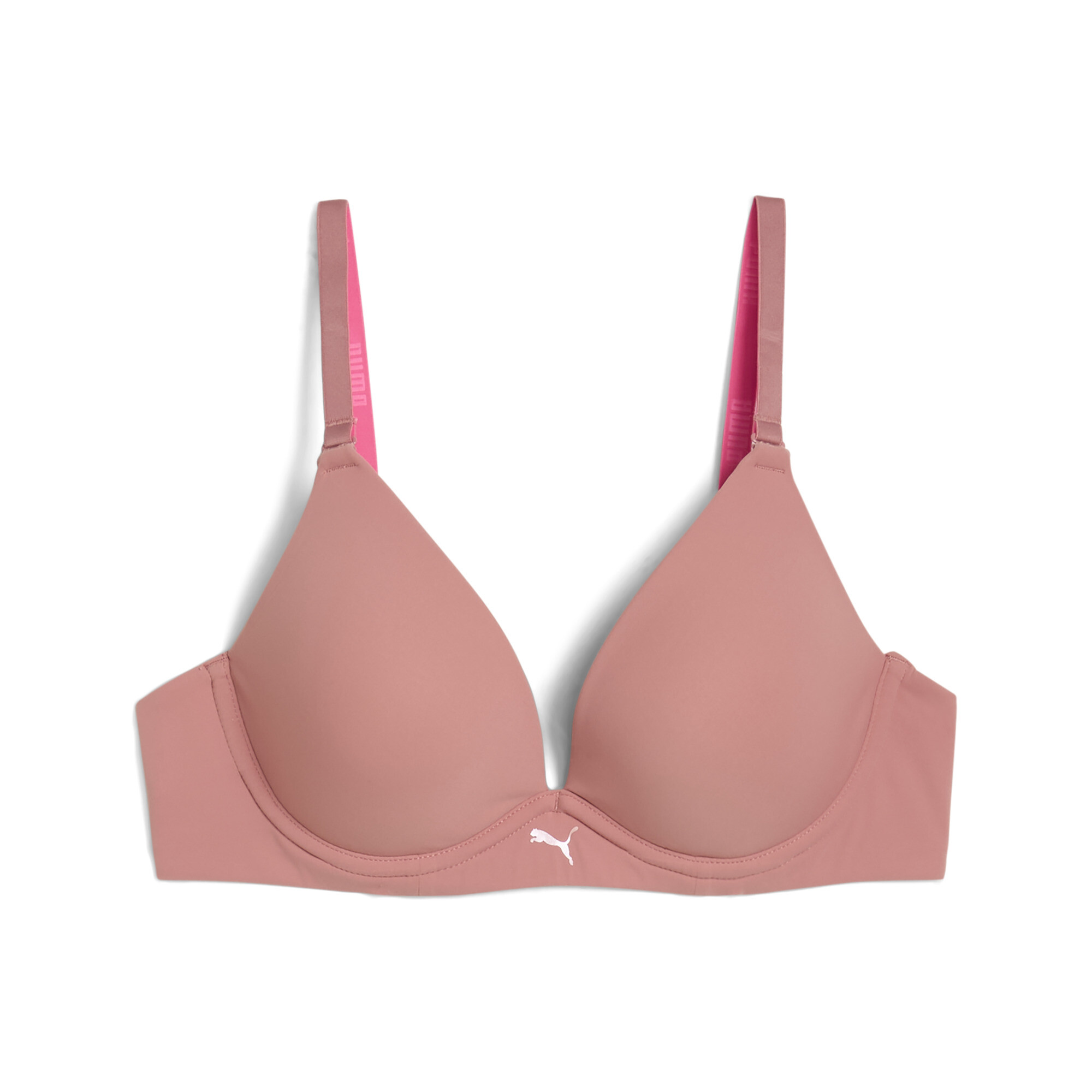 PUMA beha met vulling voor Dames, Roze, Maat 80F thumbnail 4